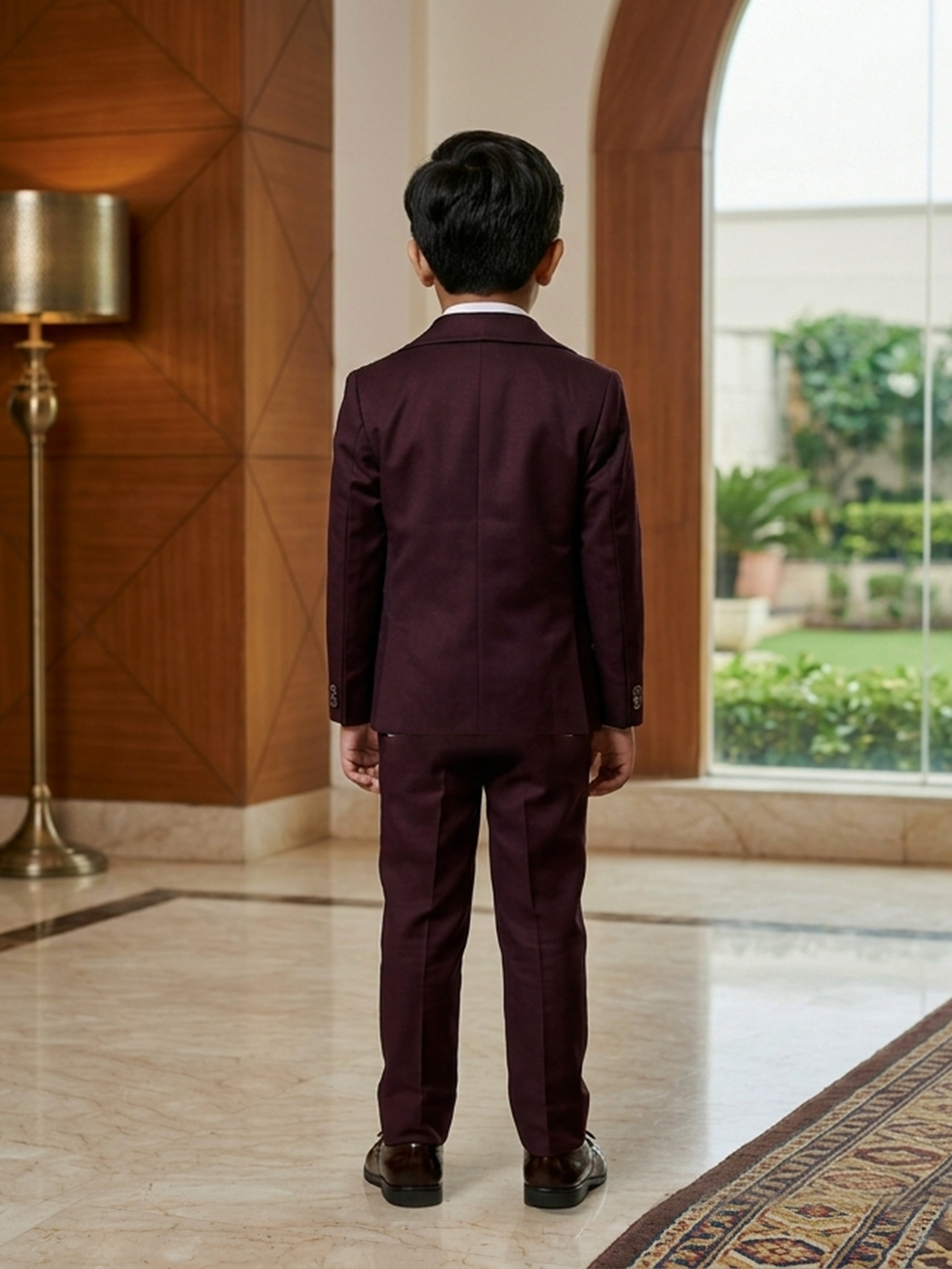 Unwind in Tradition Embroidered Festive Suit Pants