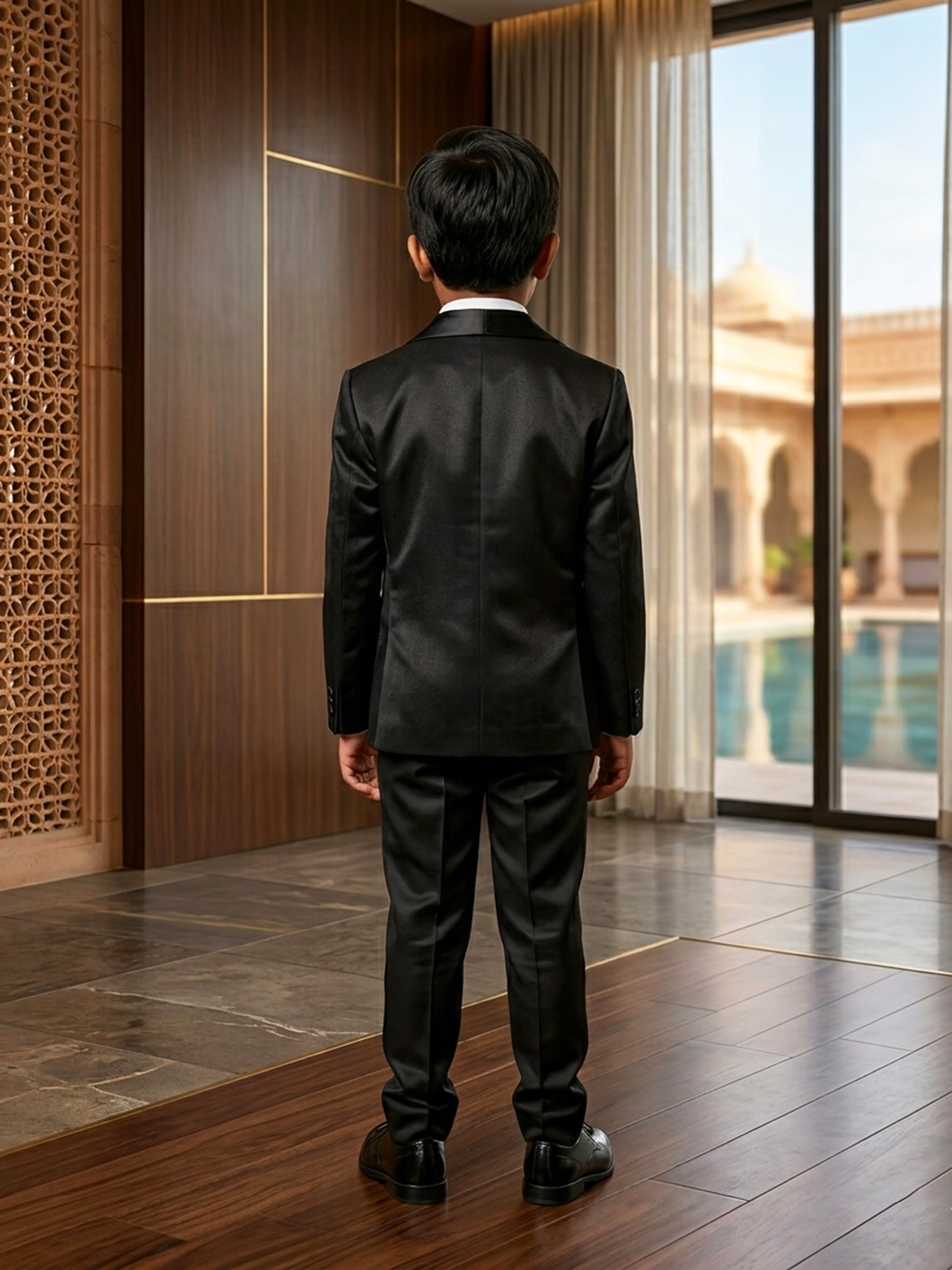Unwind in Tradition Embroidered Festive Suit Pants
