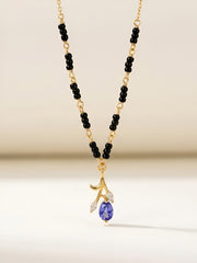Luminous Tanzanite Mangalsutra