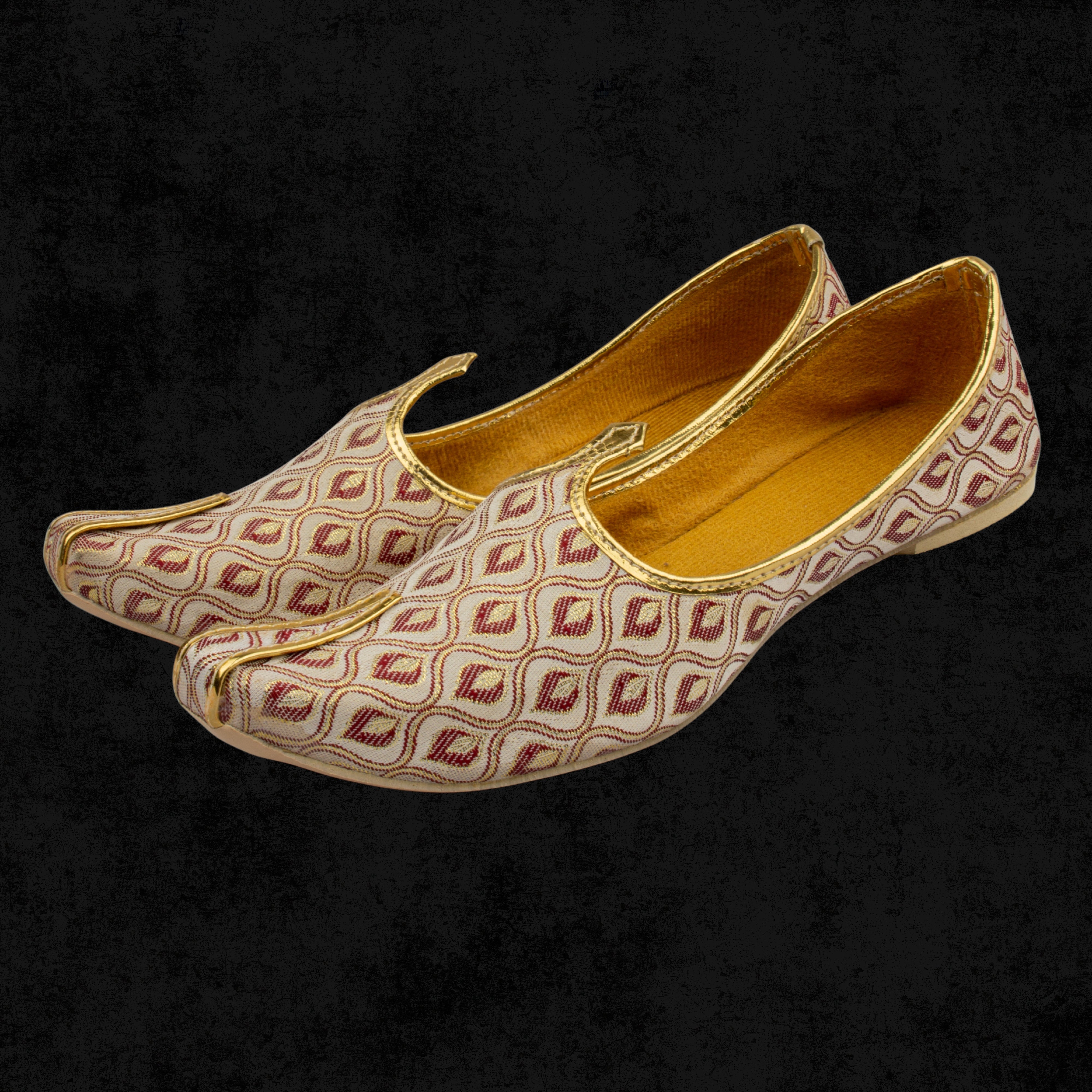 Light Grey Artisan Comfortable Mojaris