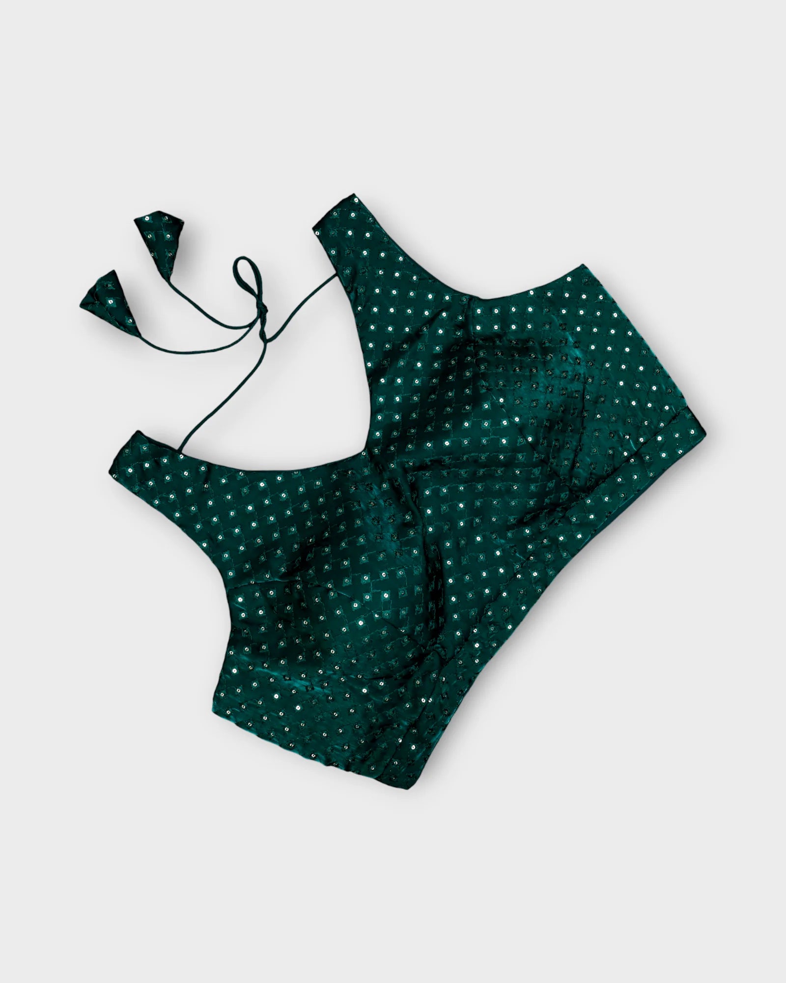 Silk V Neck Blouse Tradition Meets Modern Comfort