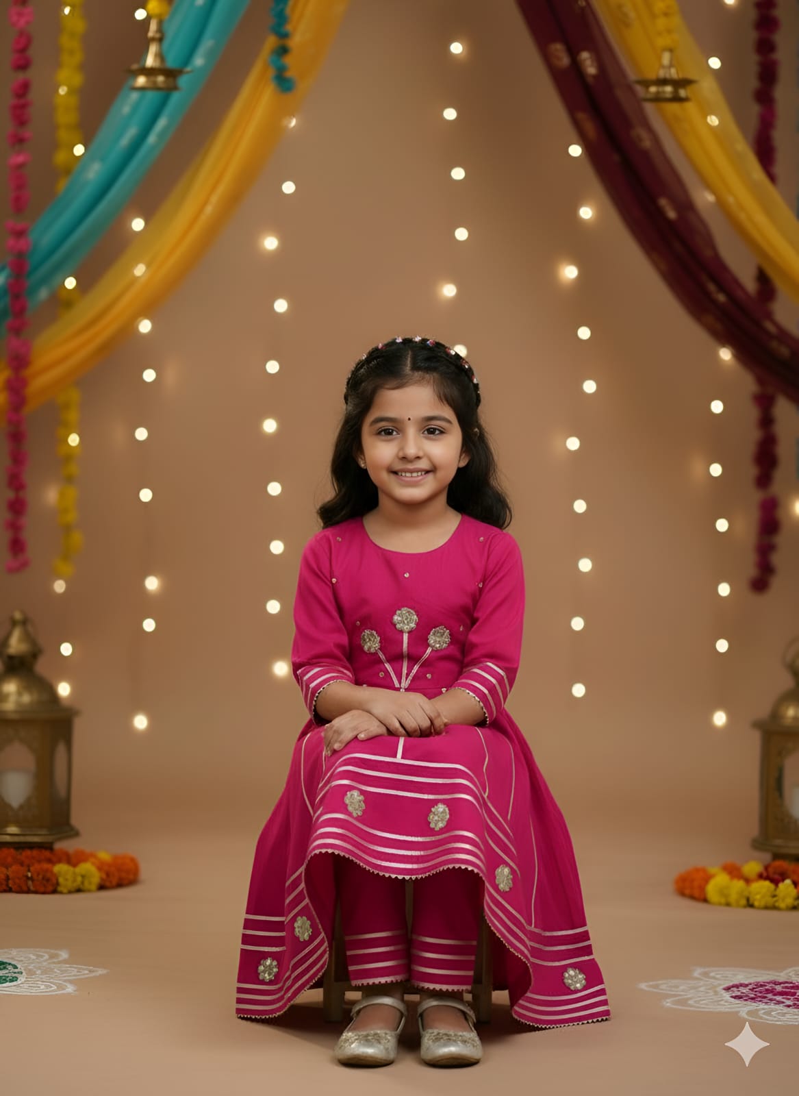 Lace & Stone Anarkali