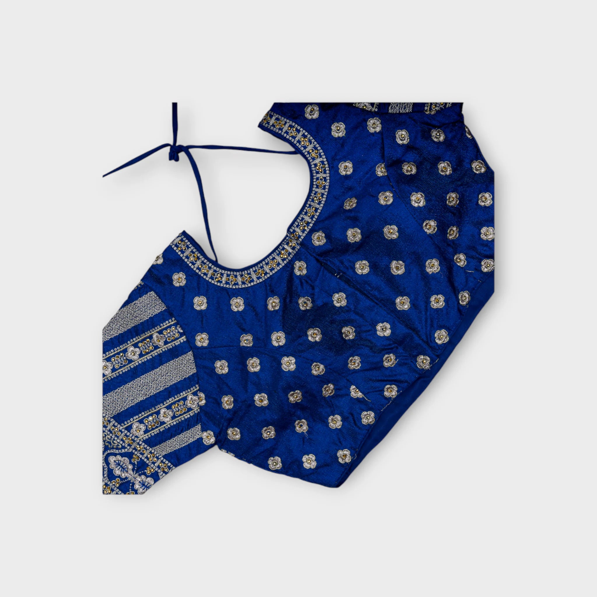 Phantom Silk Plain Readymade Blouse