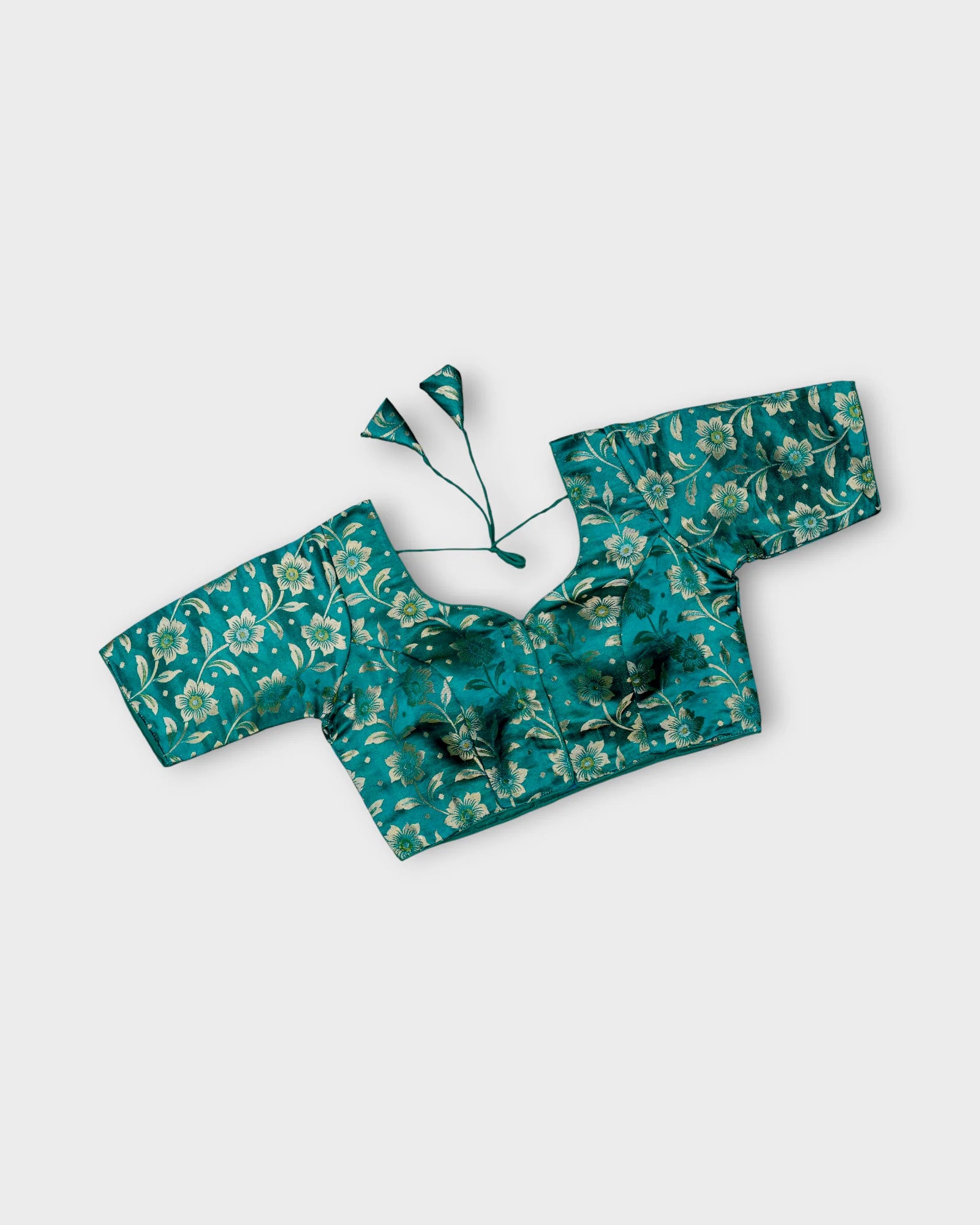 Dola Silk Woven Readymade Blouse