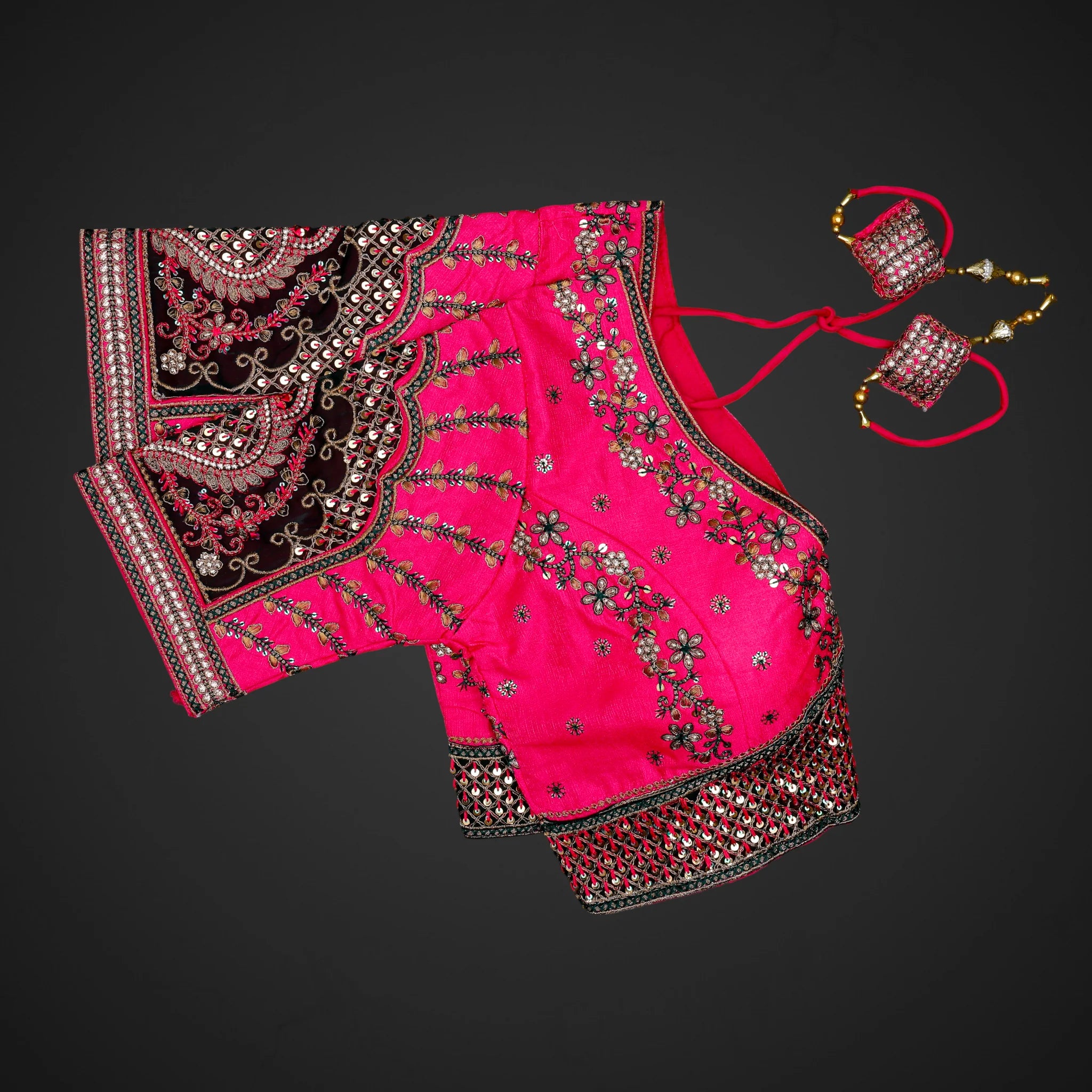 Revamp Your Style Phantom Silk V Neck Blouse