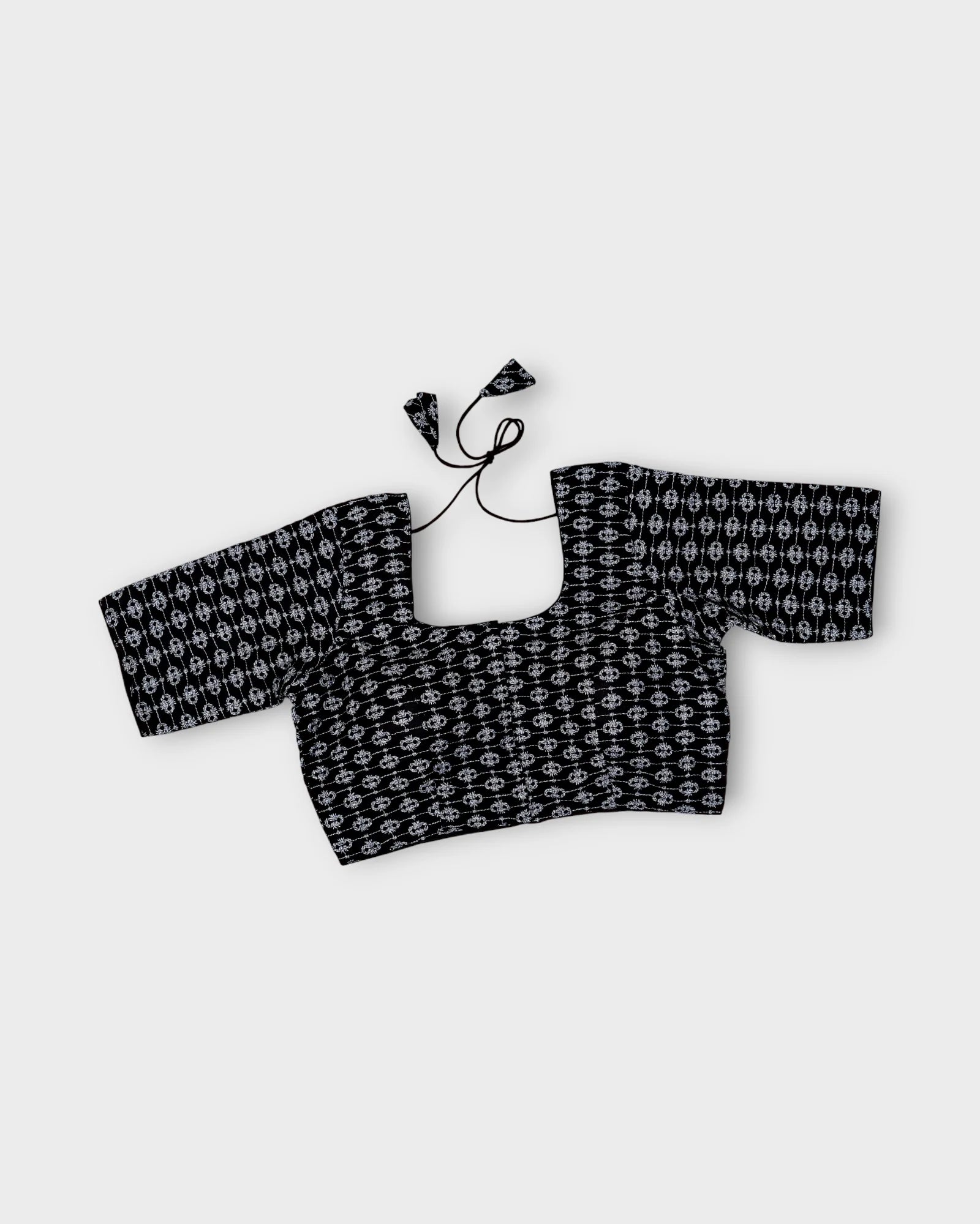 Cotton Back Design Readymade Blouse