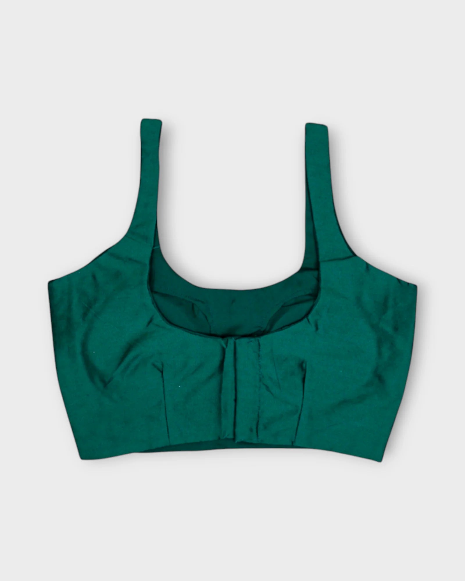 Silk U Neck Blouse Effortless Allure Awaits