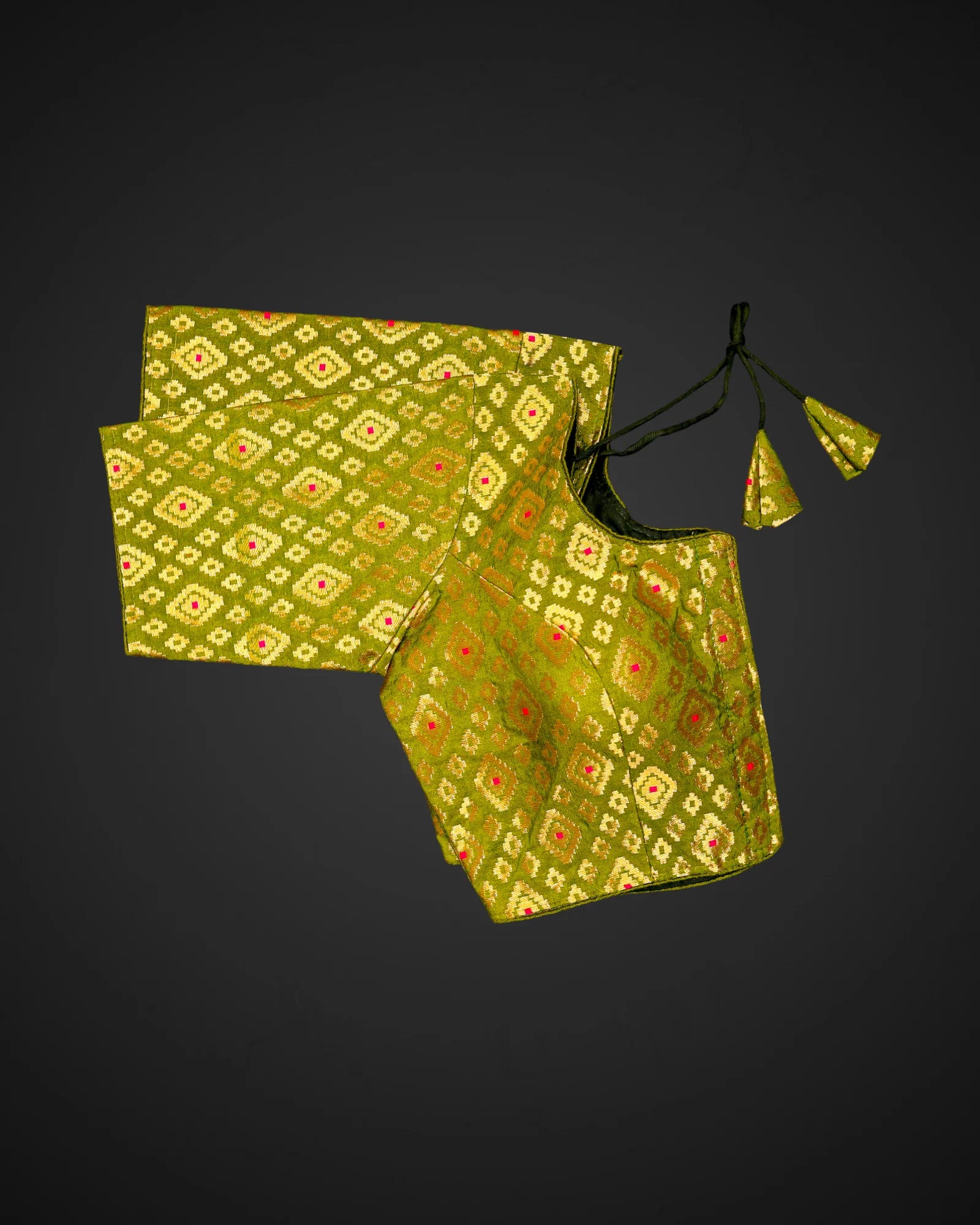 Banaras Jacquard Silk Readymade Blouse