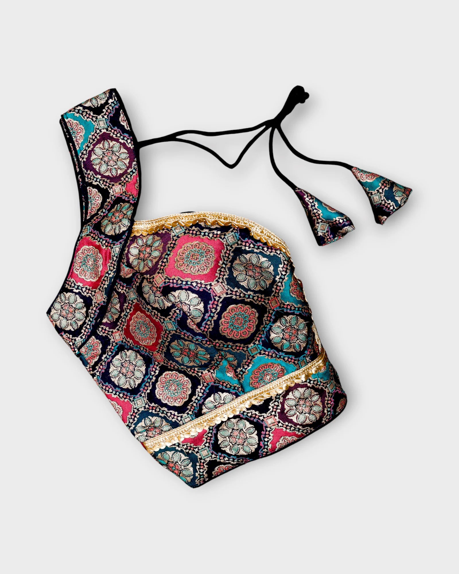 Jacquard Woven Readymade Blouse
