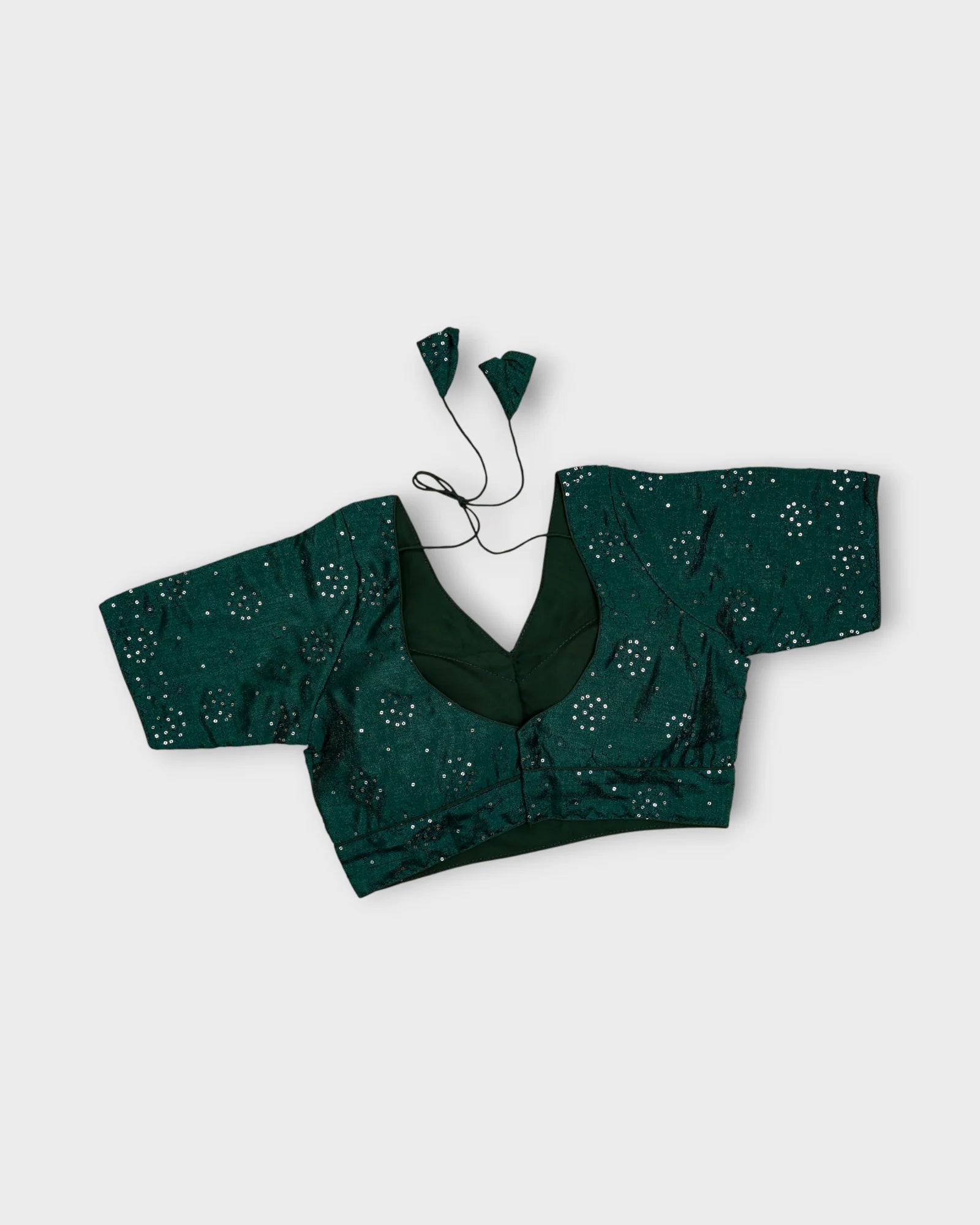 Silk Serenity Solid Color Readymade Blouse