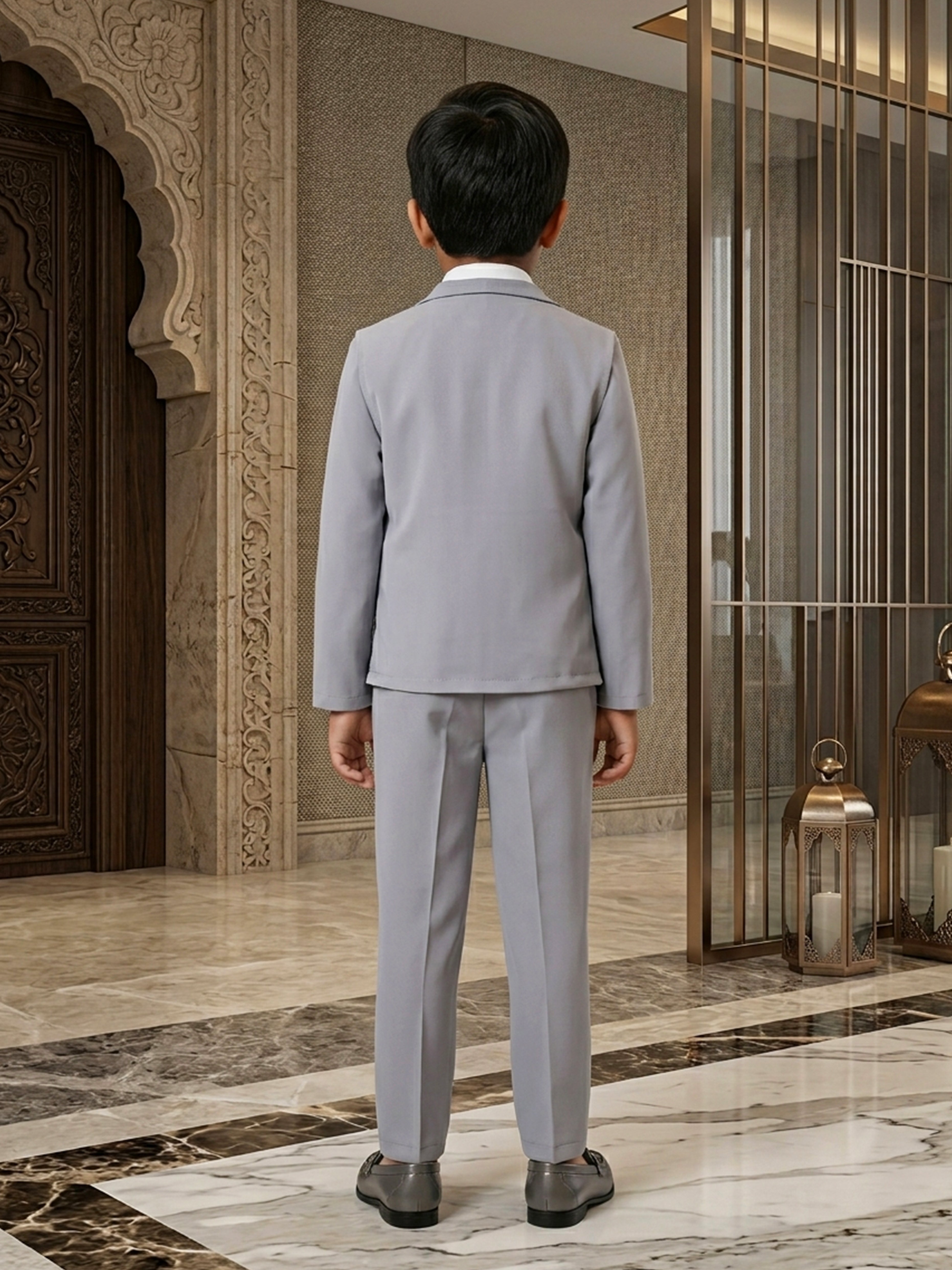 Experience Tradition with Stylish Sequined Suit Pants