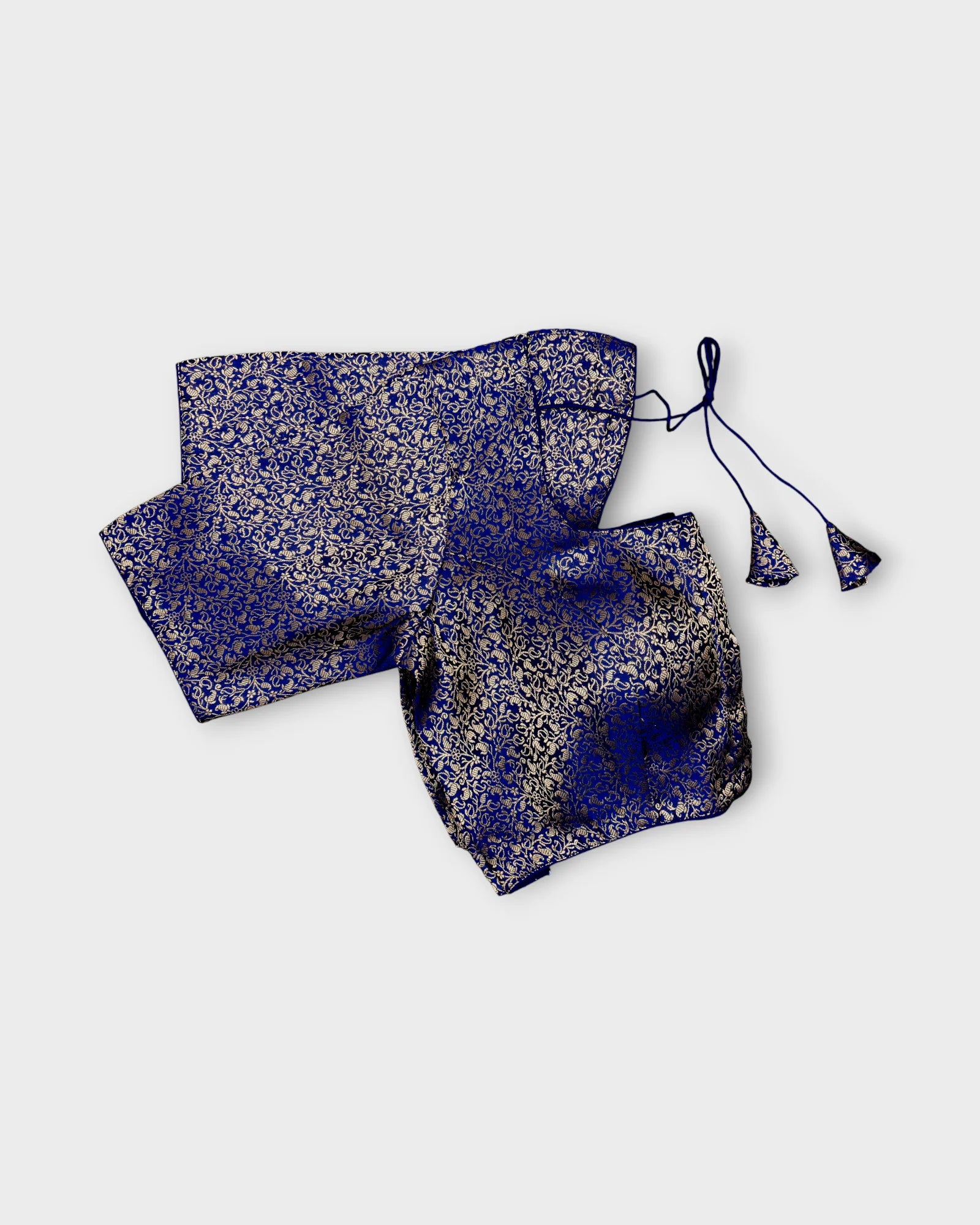 Banarasi Silk Back Design Readymade Blouse