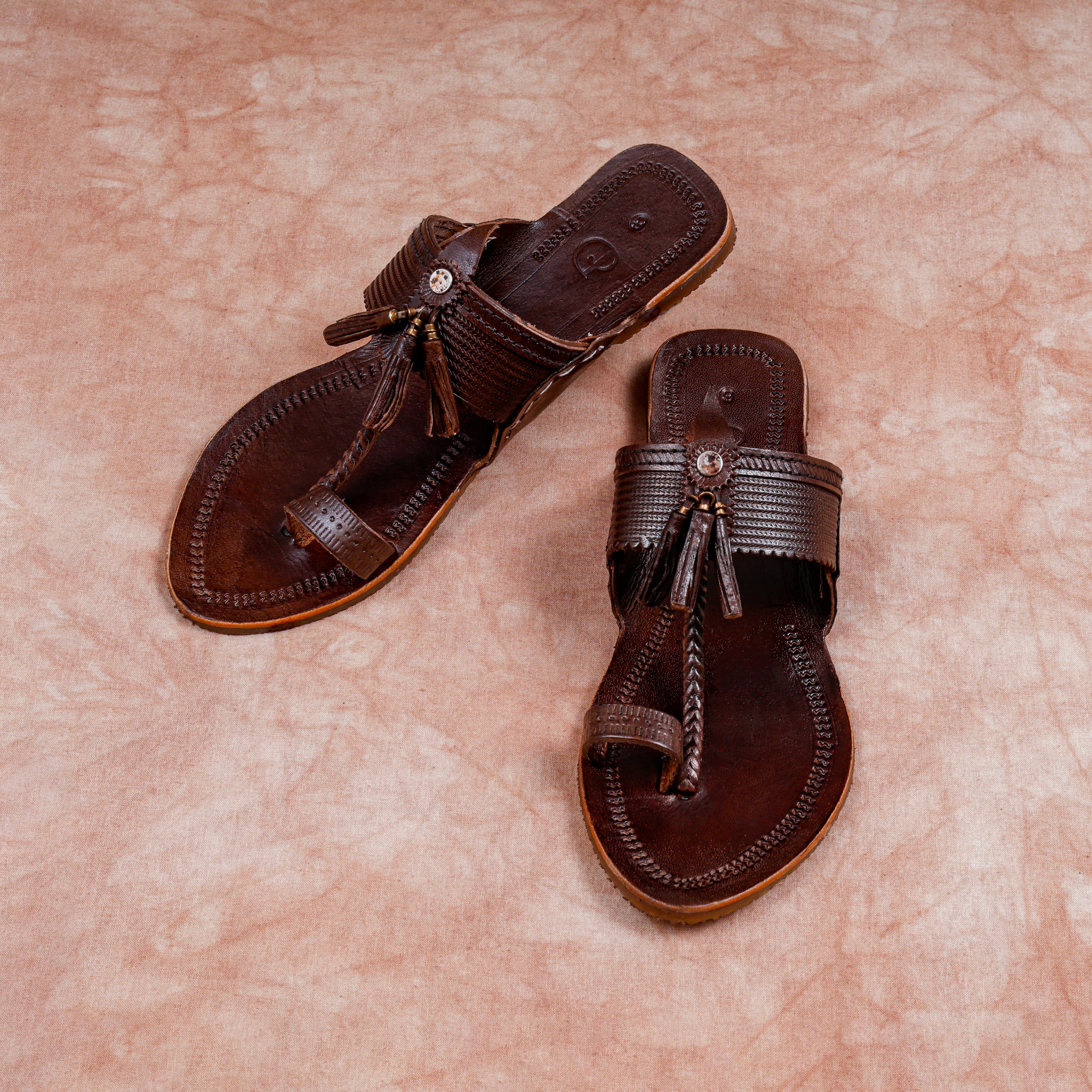 Brown Premium Kolhapuri Chappal