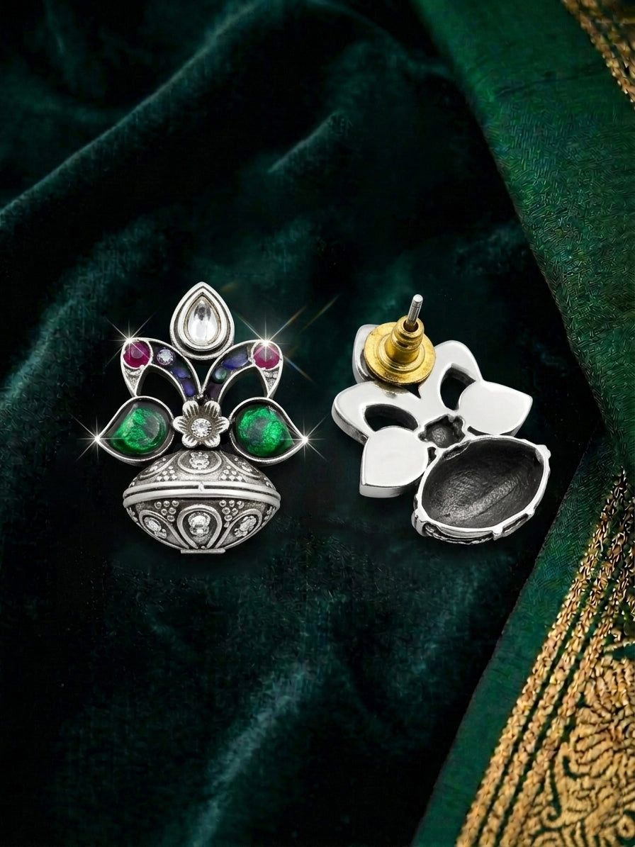 Pot Of Abundance Studs