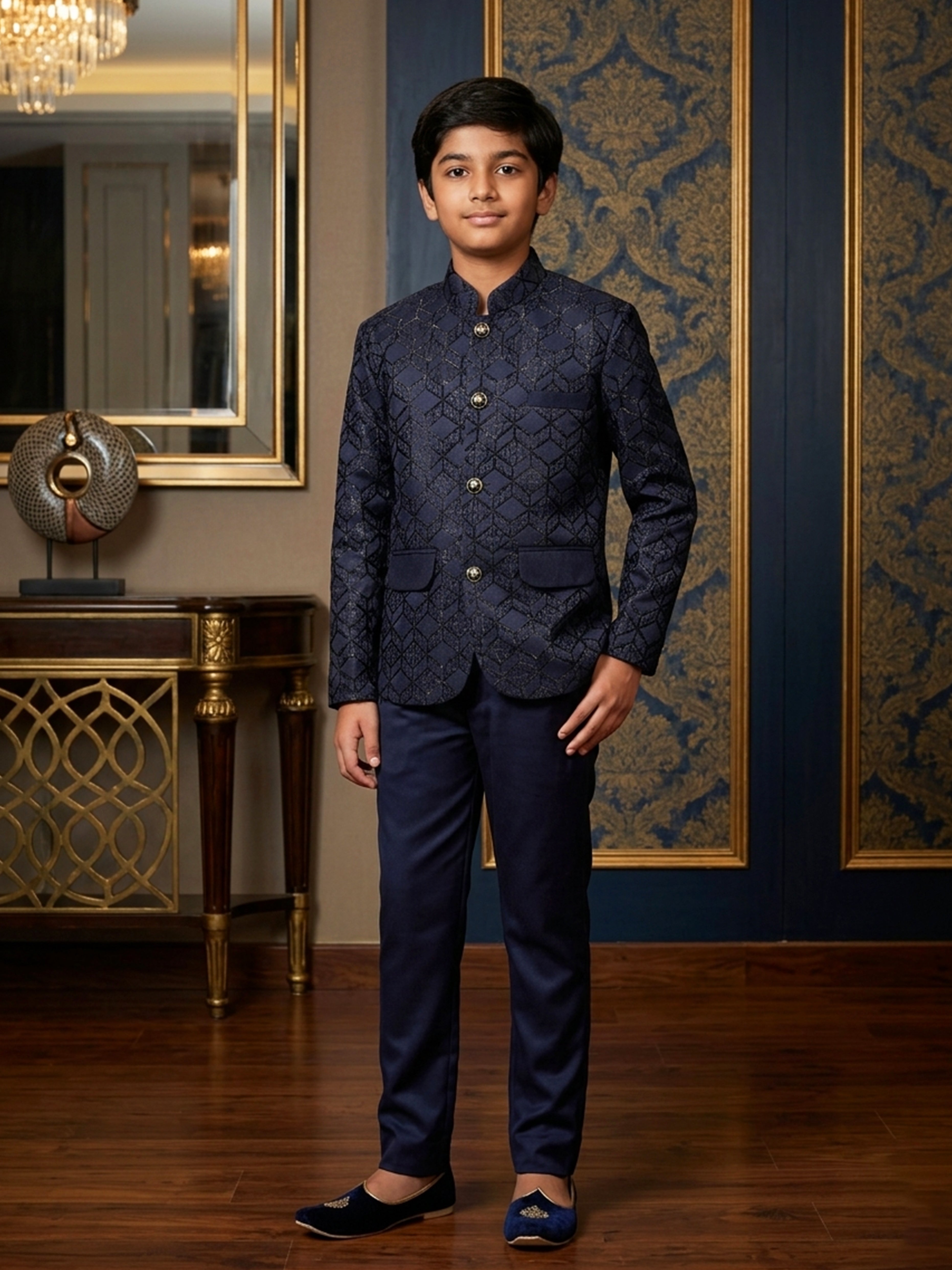 Celebrate in Style Embroidered Sherwani Delight