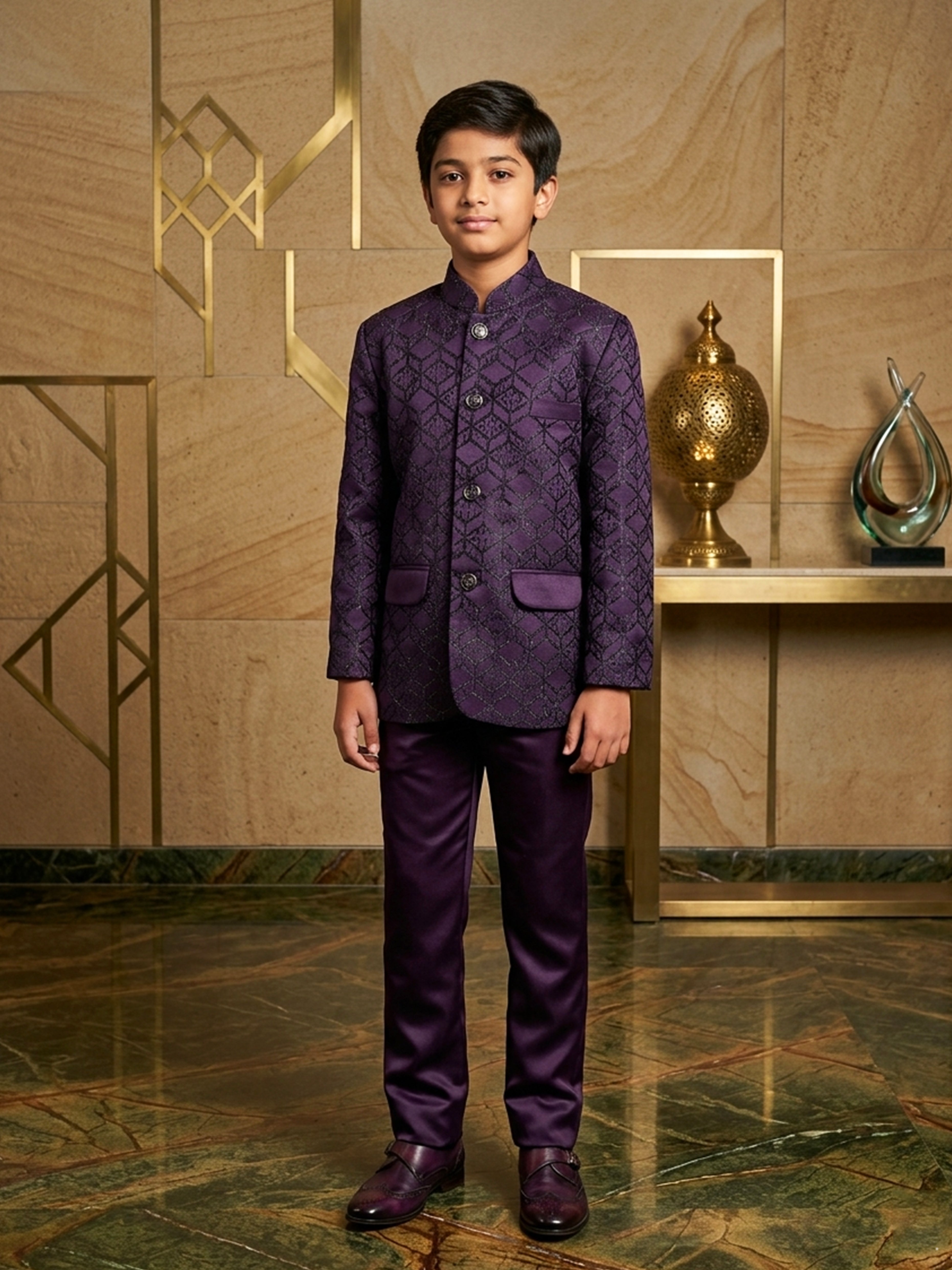 Celebrate in Style Embroidered Sherwani Delight