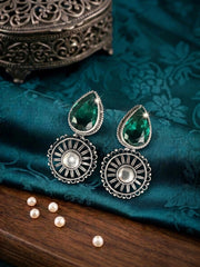 Radiant Emerald Earrings