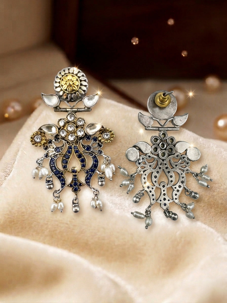 Sapphire Whimsy Danglers