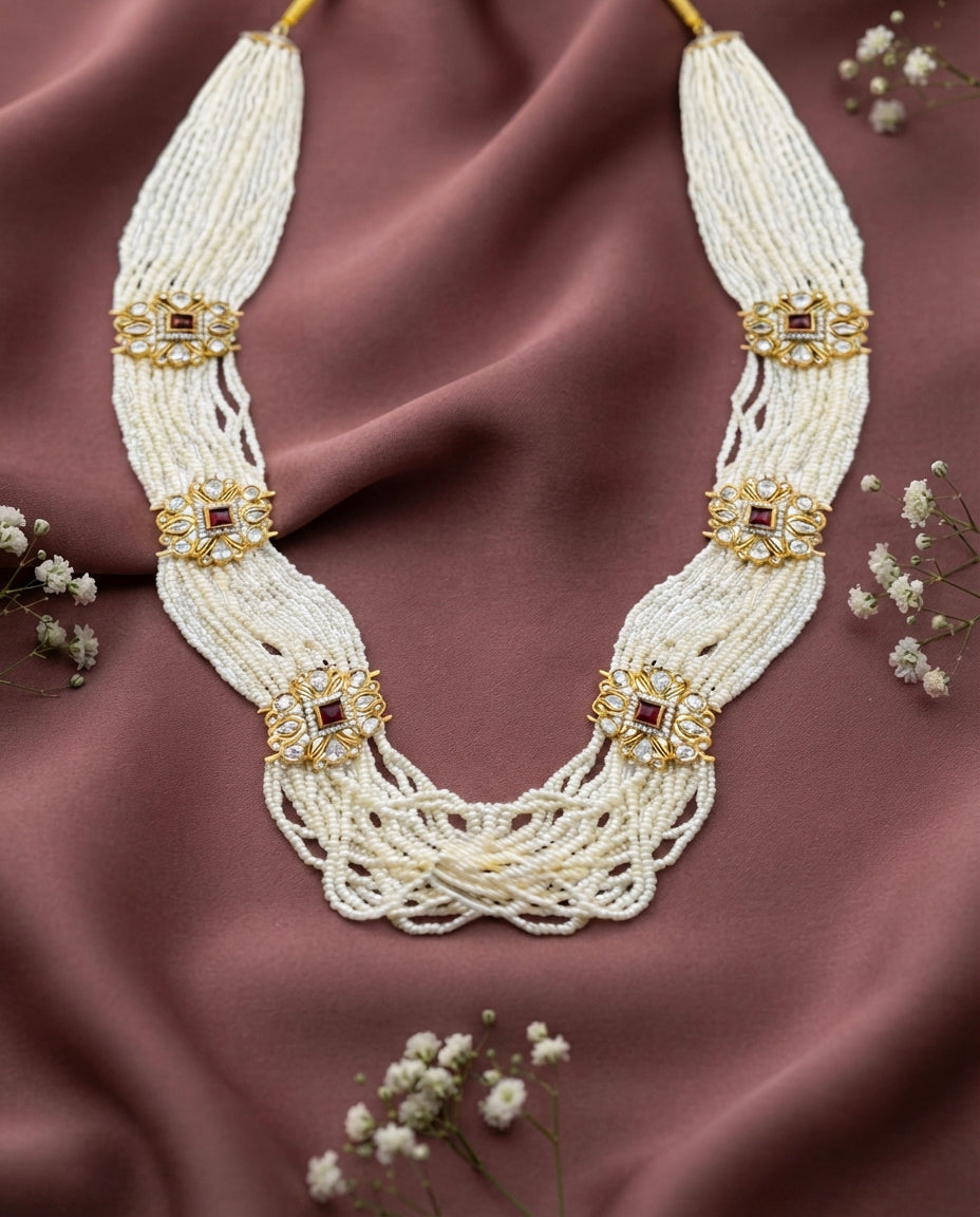 Multi-Layered Pearl Haram Set