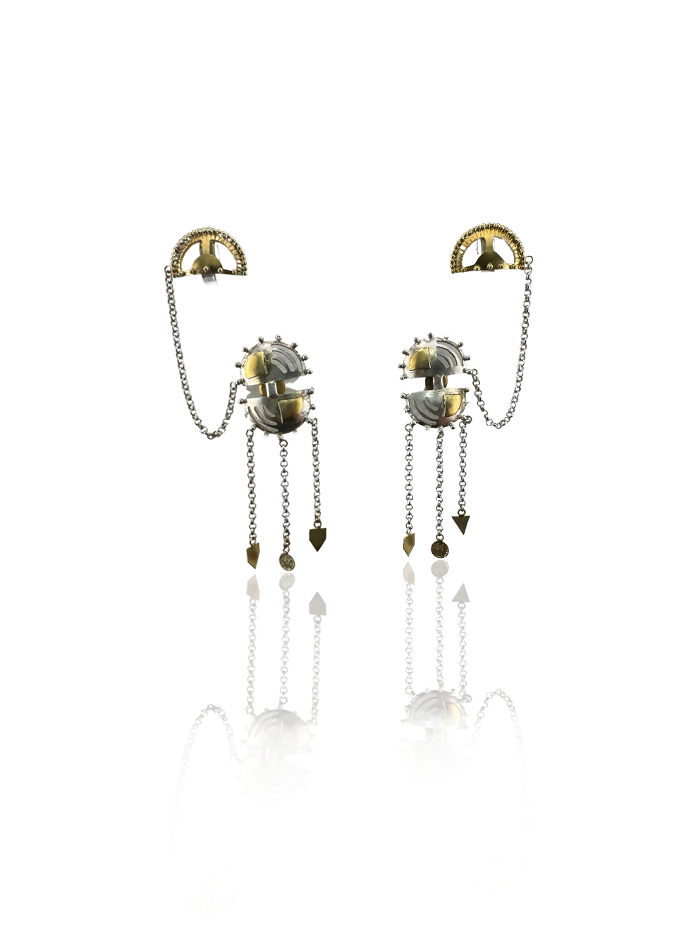 Cuffed Elegance Danglers