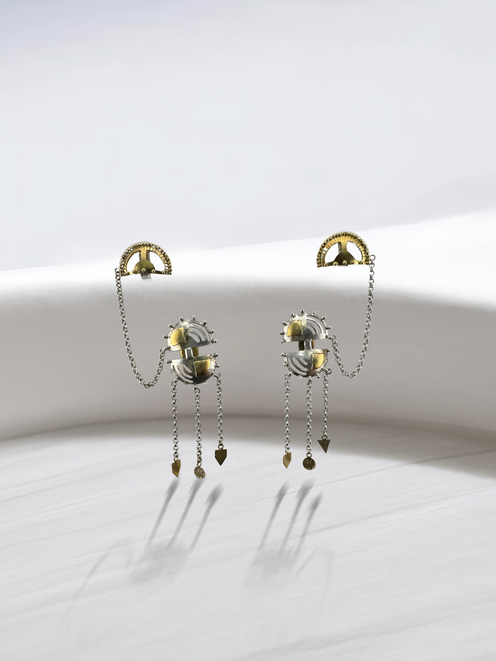 Cuffed Elegance Danglers