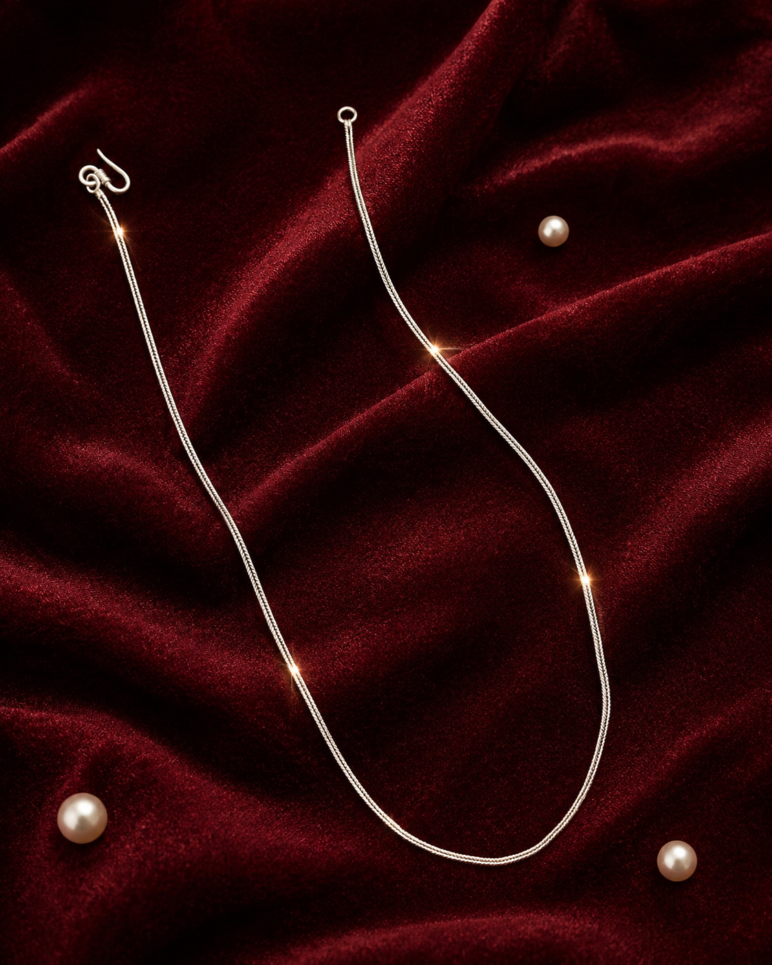 Simple Silver Chain