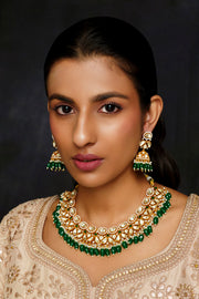 Elegant Moissanite Necklace Set
