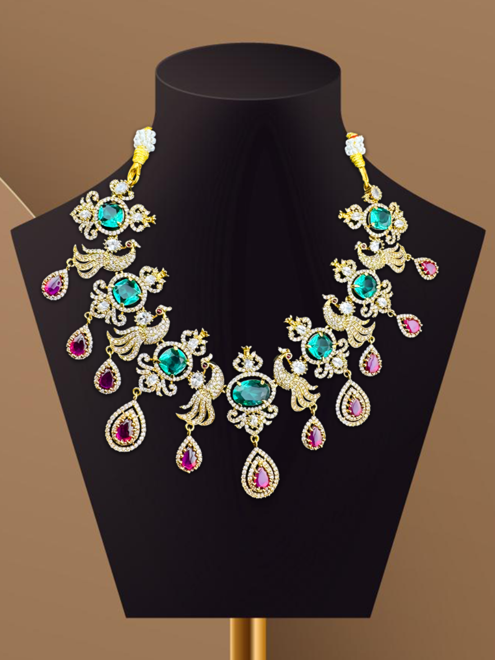 Colorful Parrot Necklace Set