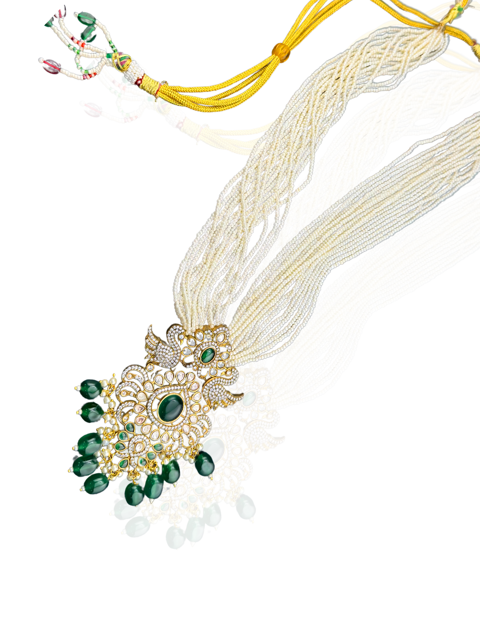 Graceful Pearl Strand Necklace Set