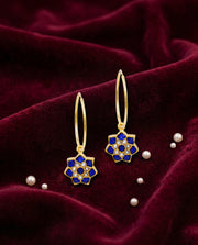 Golden Edge Hoops