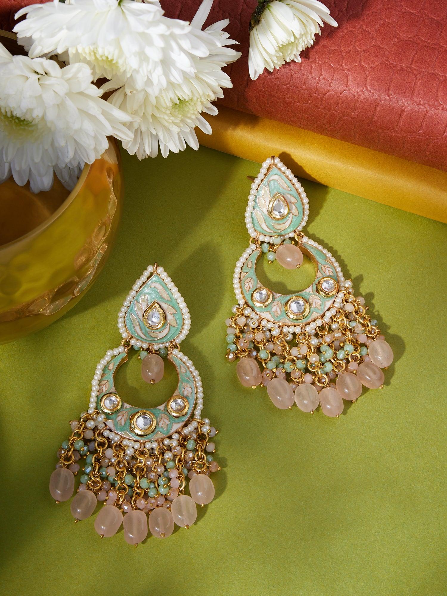 Heritage Elegant Chandbalis Earrings - Dyulokha