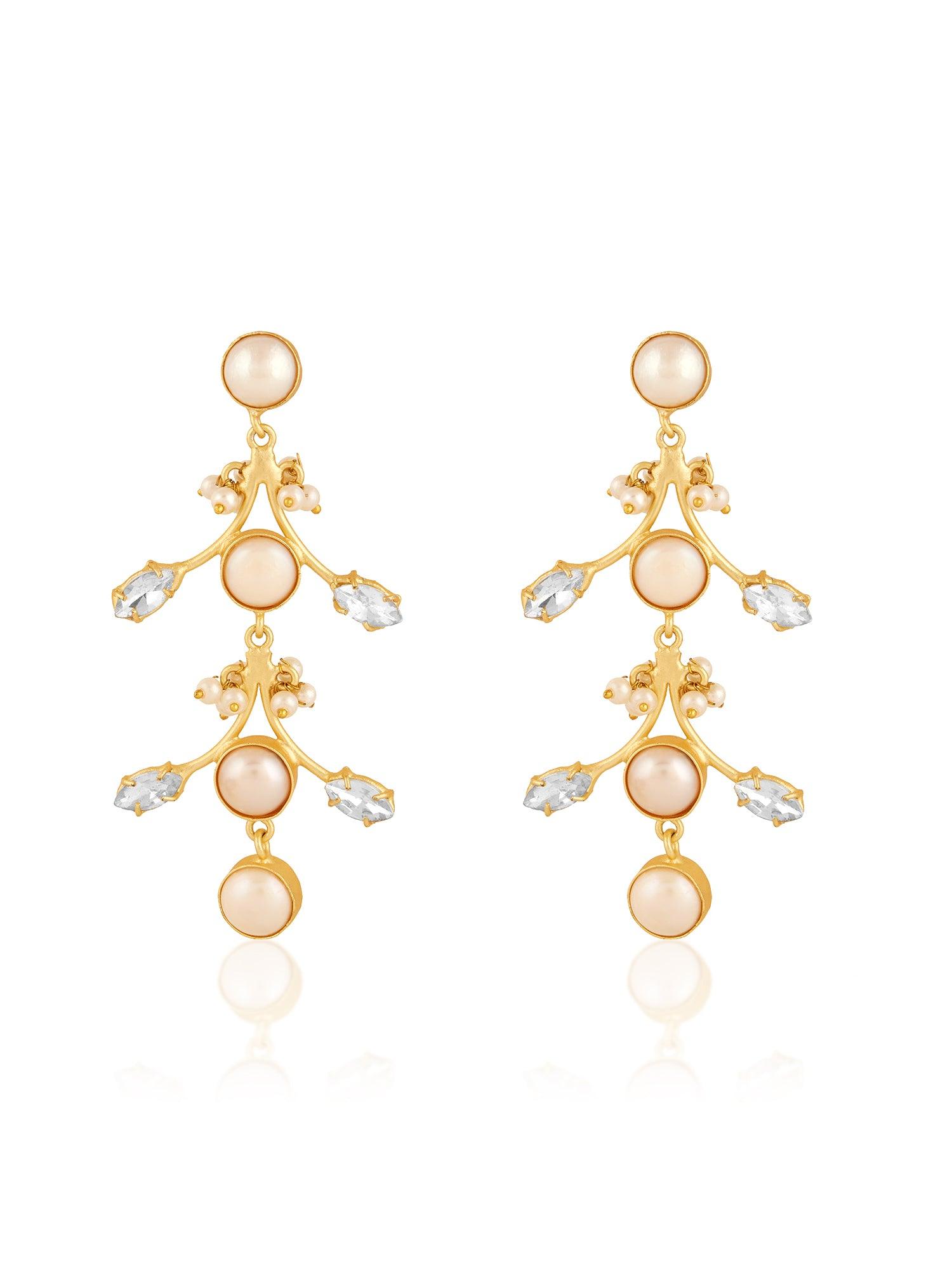 Sumptuous Chandelier Earrings - Dyulokha