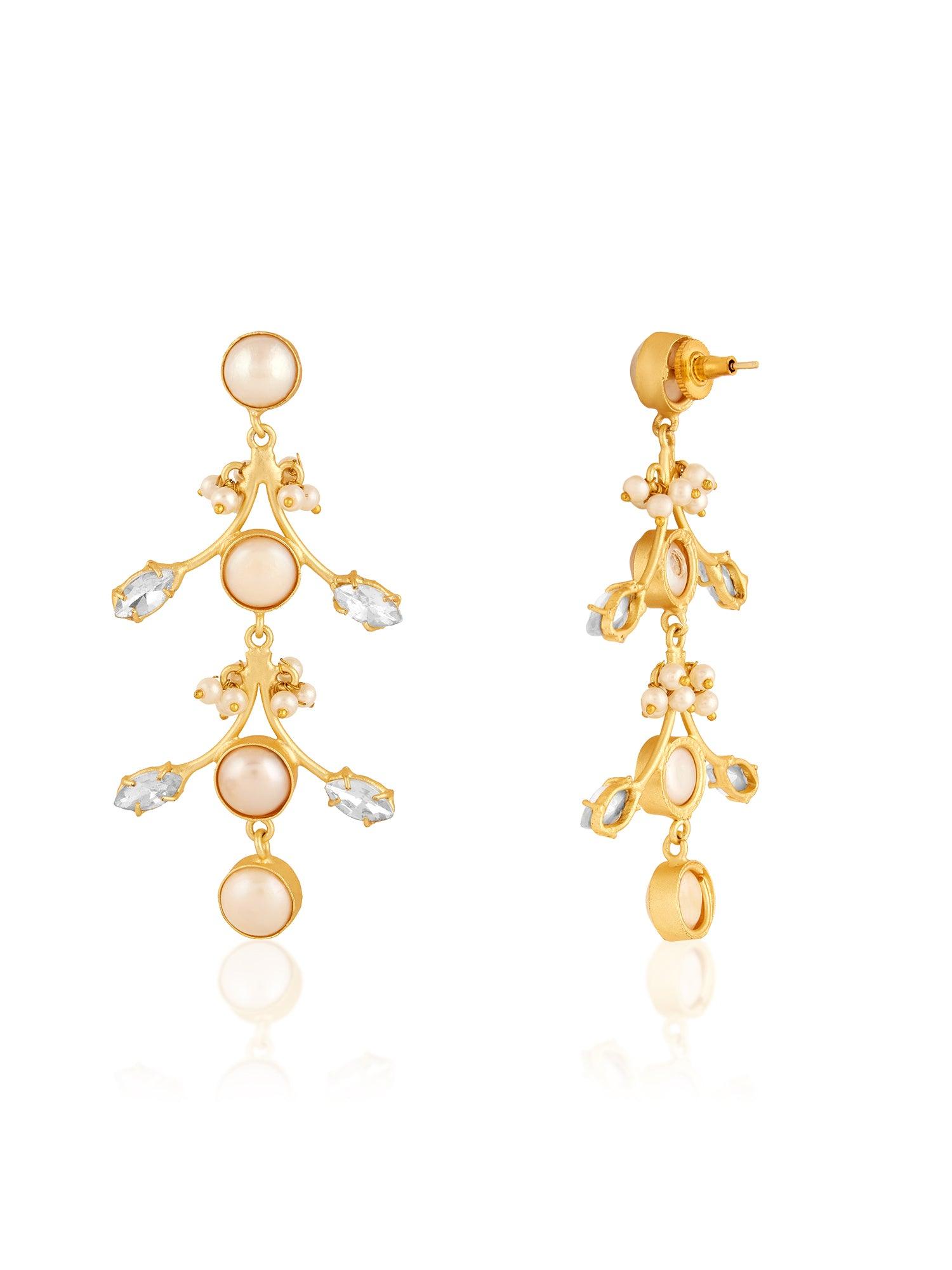 Sumptuous Chandelier Earrings - Dyulokha