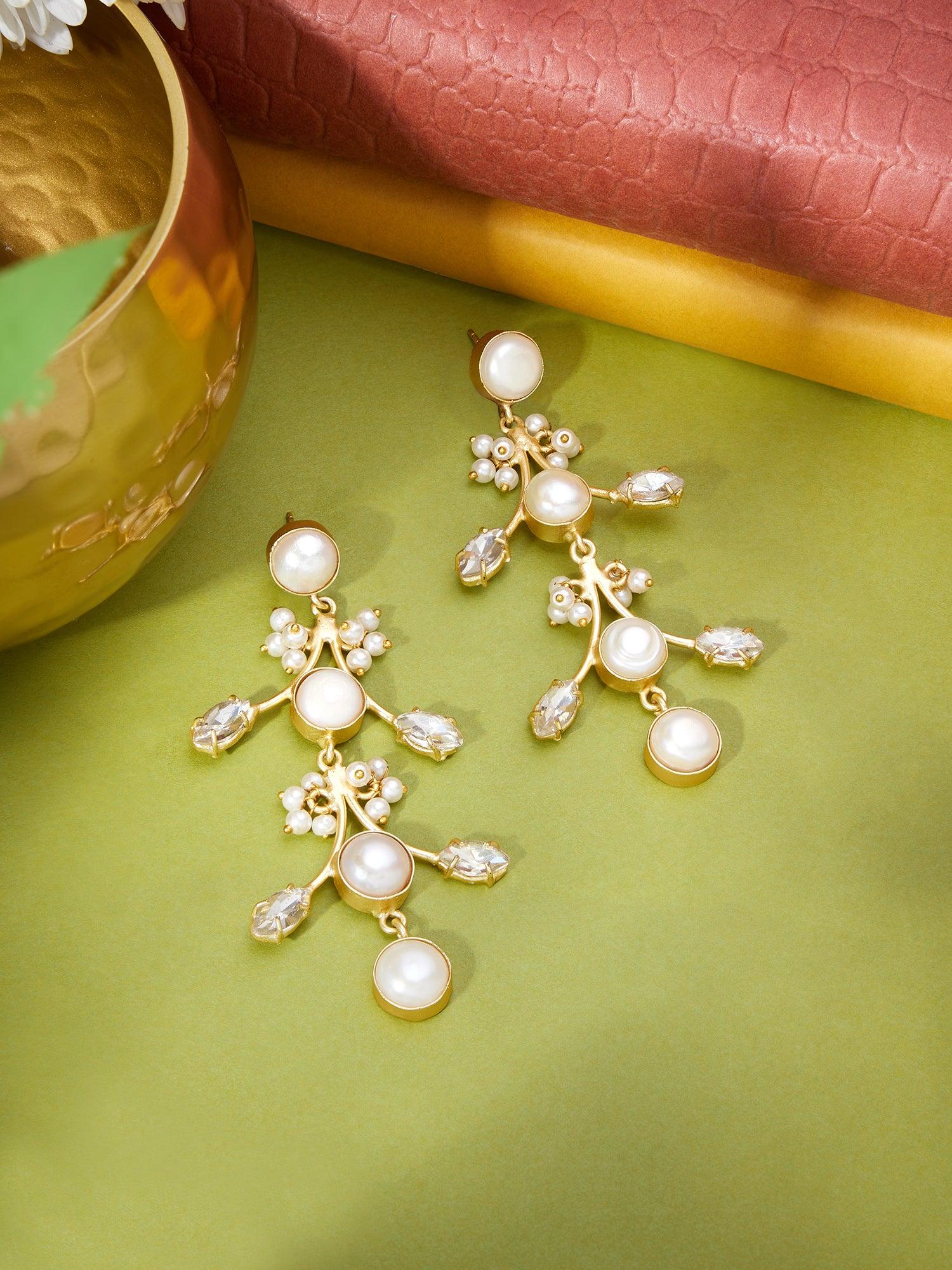 Sumptuous Chandelier Earrings - Dyulokha