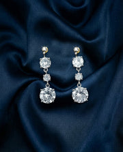 Solitaire Sparkle Earrings