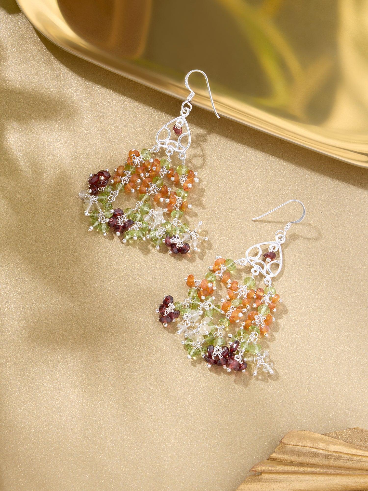 Vibrant Trio Danglers - Dyulokha