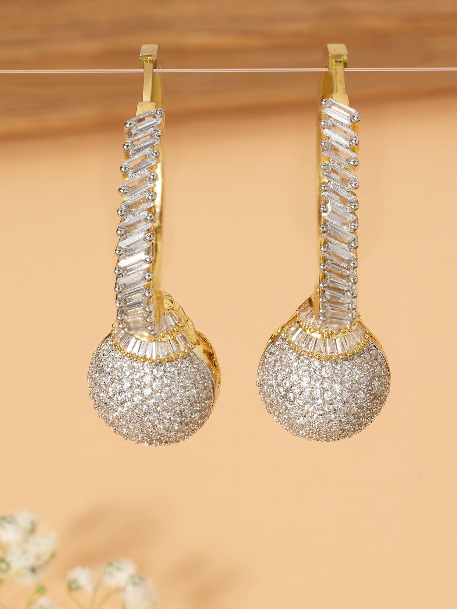 Classic Brilliance CZ Hoops - Dyulokha