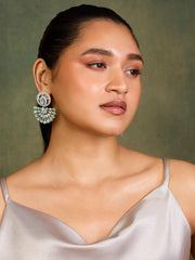 Tranquil Radiance Aqua Drop Studs - Dyulokha