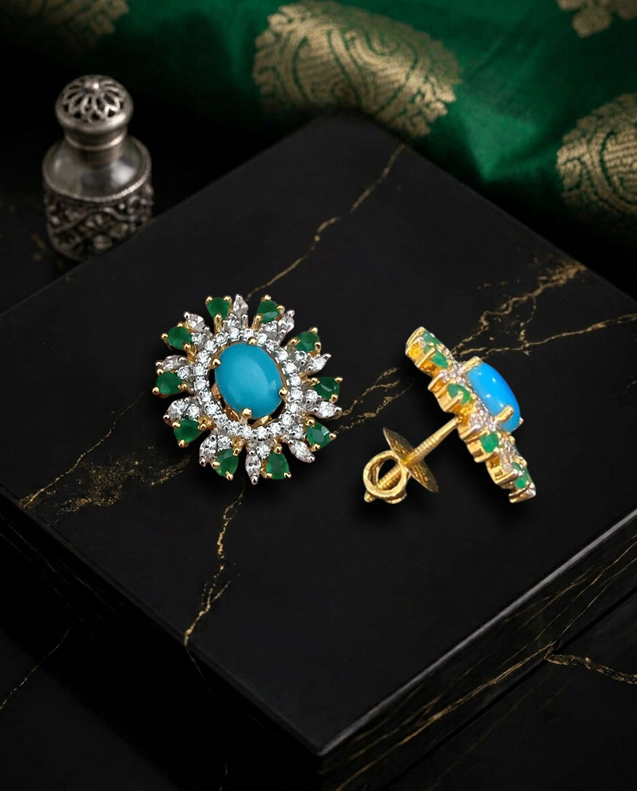 Turquoise Treasured Earrings