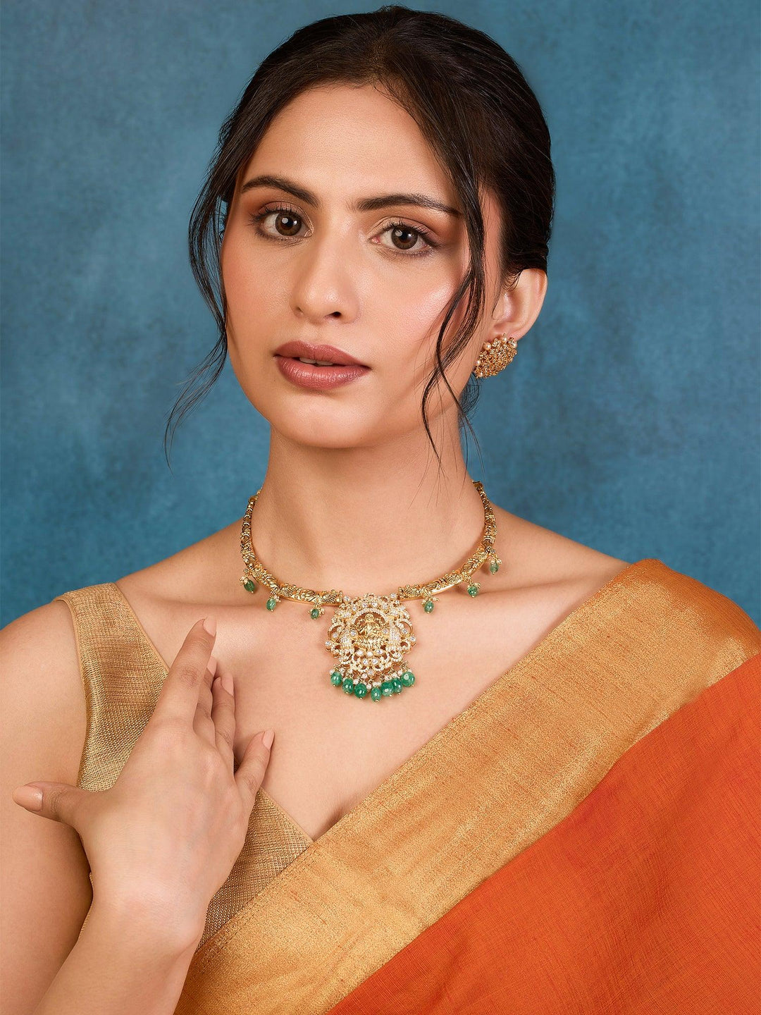 Fusion Fantacy Kanti Necklace Set