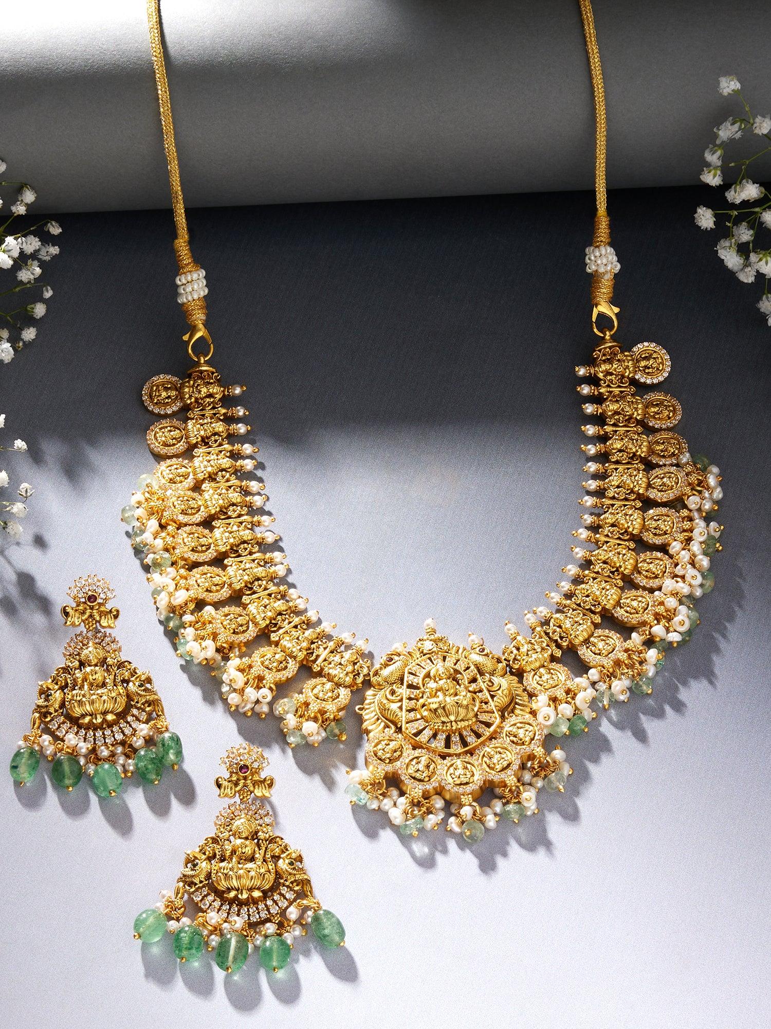 Heritage Luxury Kasu Necklace Set - Dyulokha