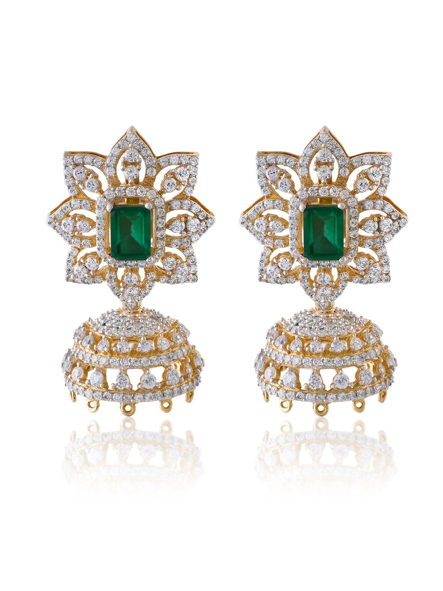 Modern Royalty CZ Necklace Set - Dyulokha