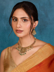 Sovereign Splendor Kasu Necklace Set - Dyulokha