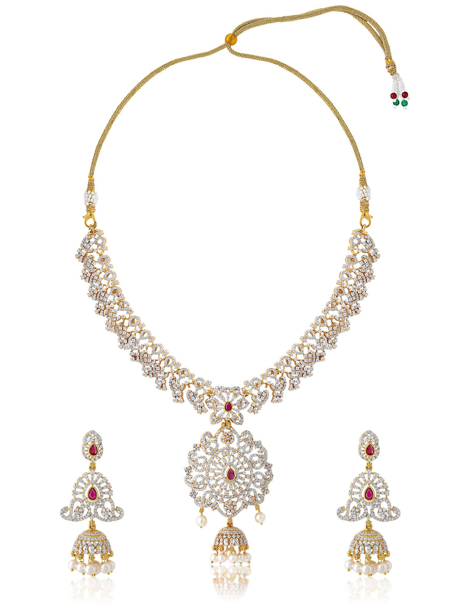 Swarovski Radiance Necklace Set - Dyulokha