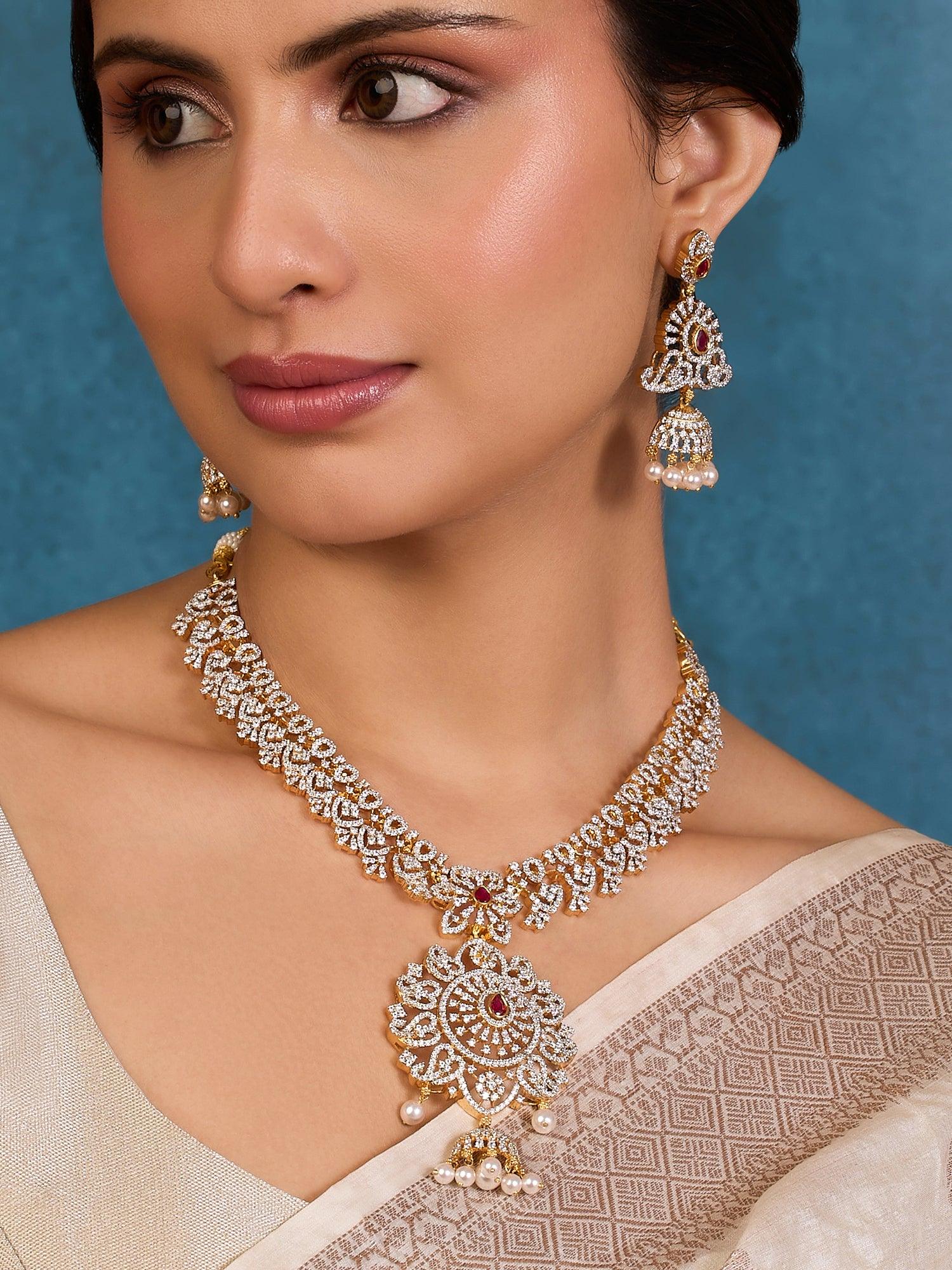 Swarovski Radiance Necklace Set - Dyulokha
