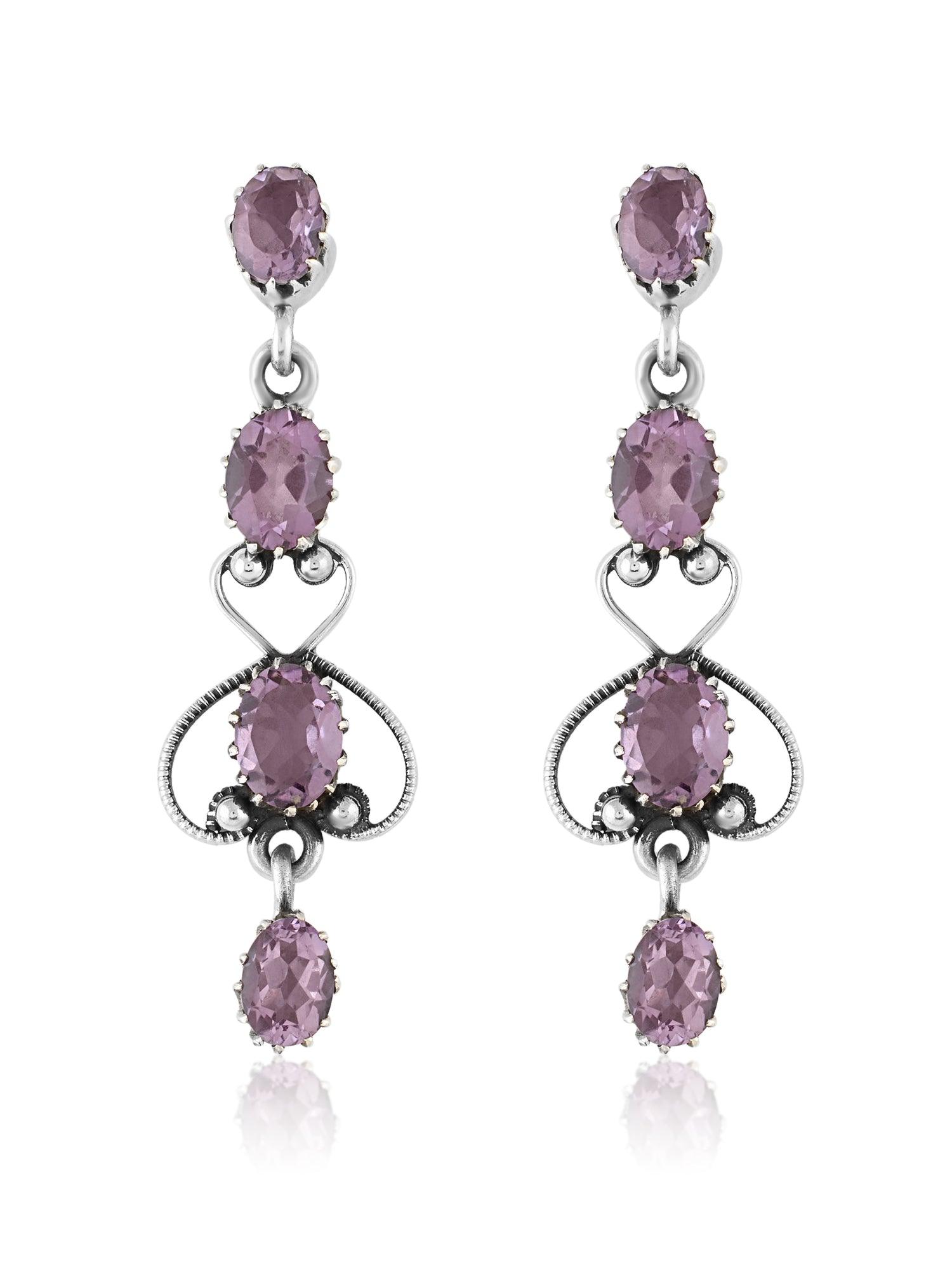 Violet Enchantment Amethyst Set - Dyulokha