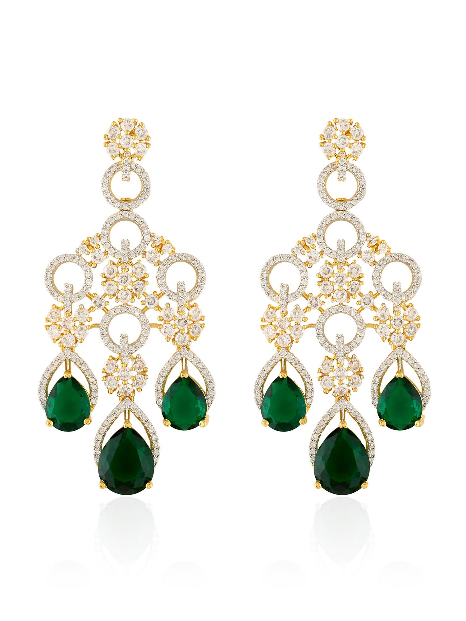 Emerald Elysium Necklace Set - Dyulokha