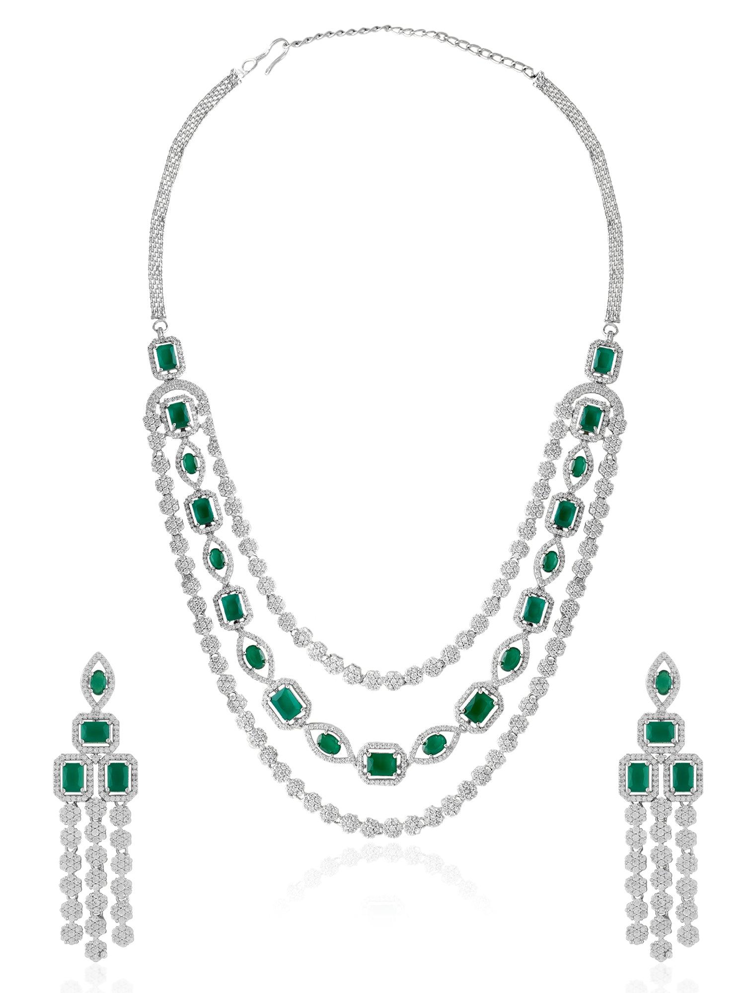 Glamour Redefined Contemporary Necklace set - Dyulokha