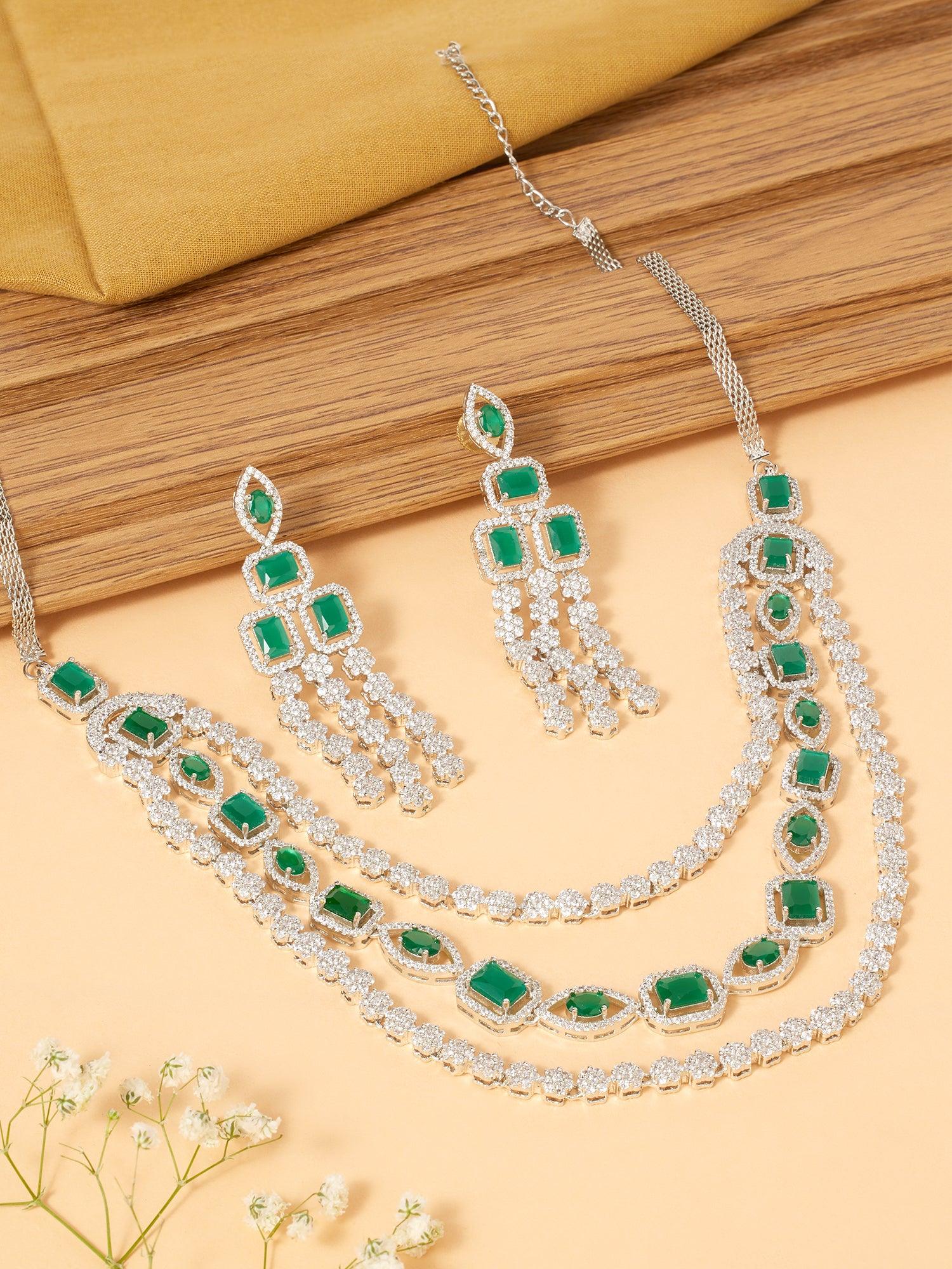 Glamour Redefined Contemporary Necklace set - Dyulokha