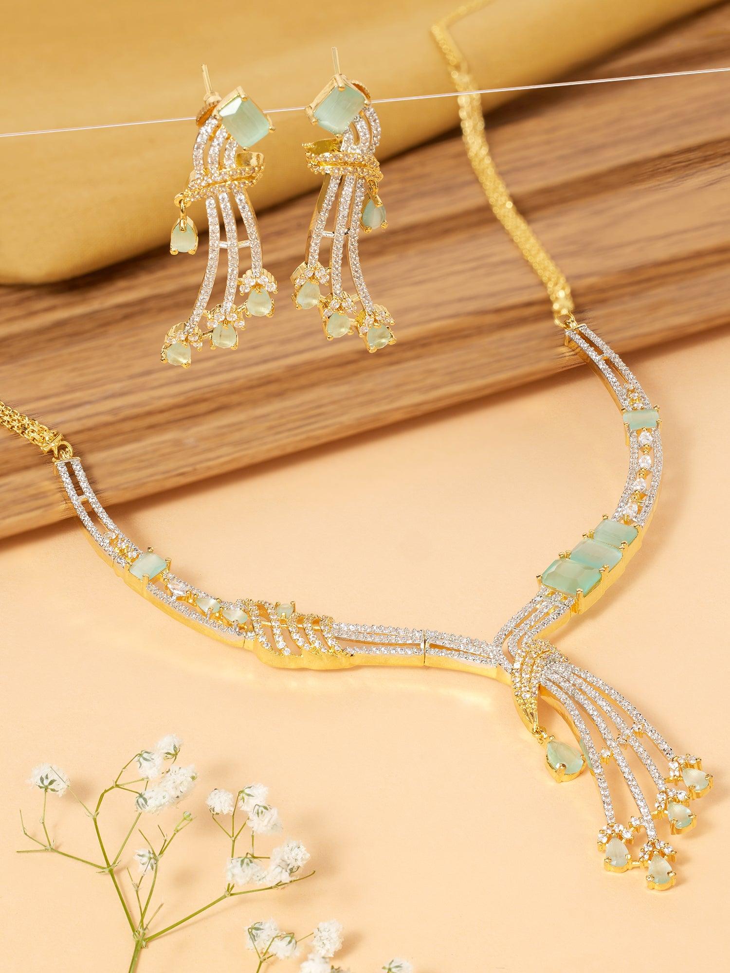 Colorful Symphony Tourmaline Necklace Set - Dyulokha